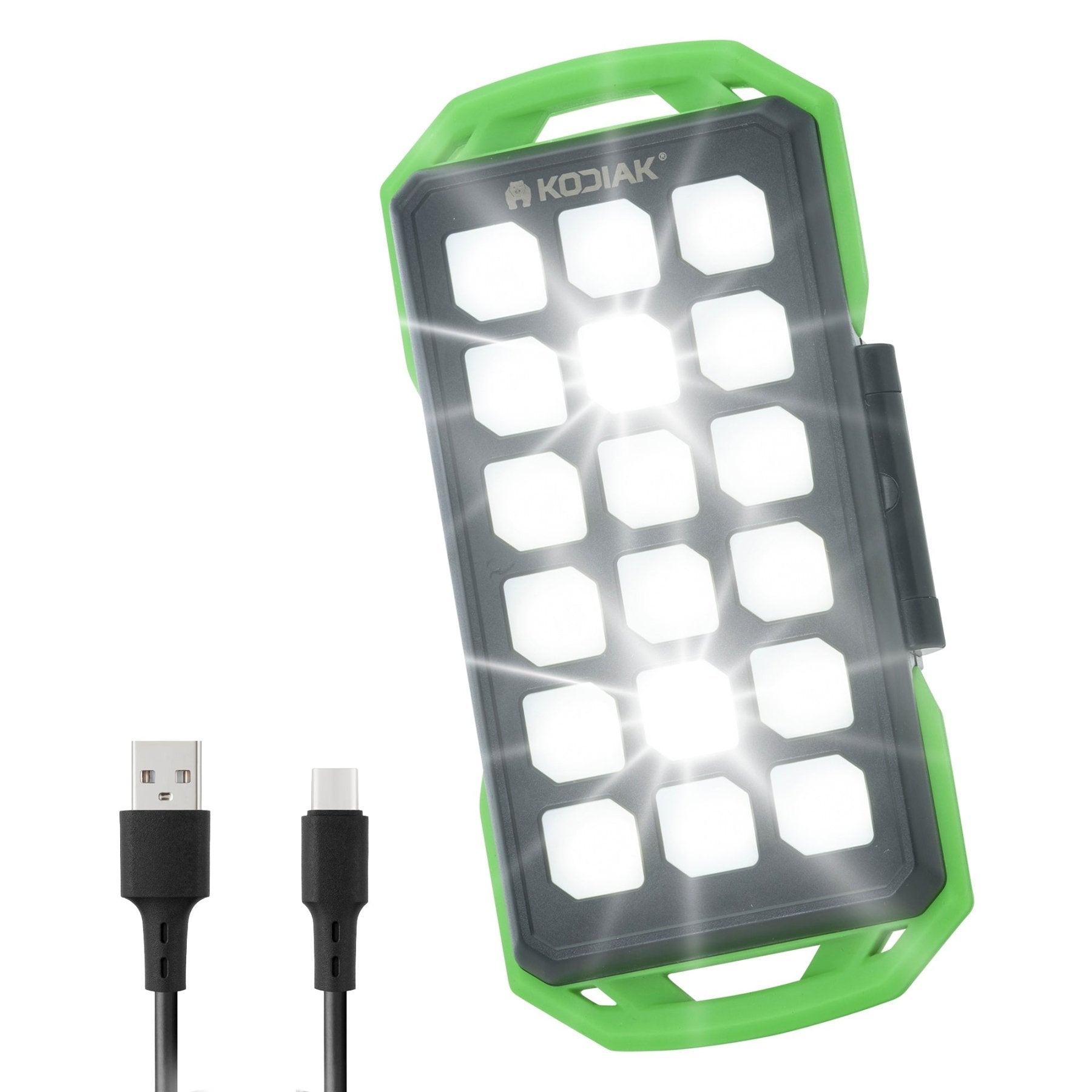 Kodiak® Klutch® 10000 mAh Power Bank with USB or Solar Charging and 1100 Lumen Work Light - LitezAll - Work Lights - 2