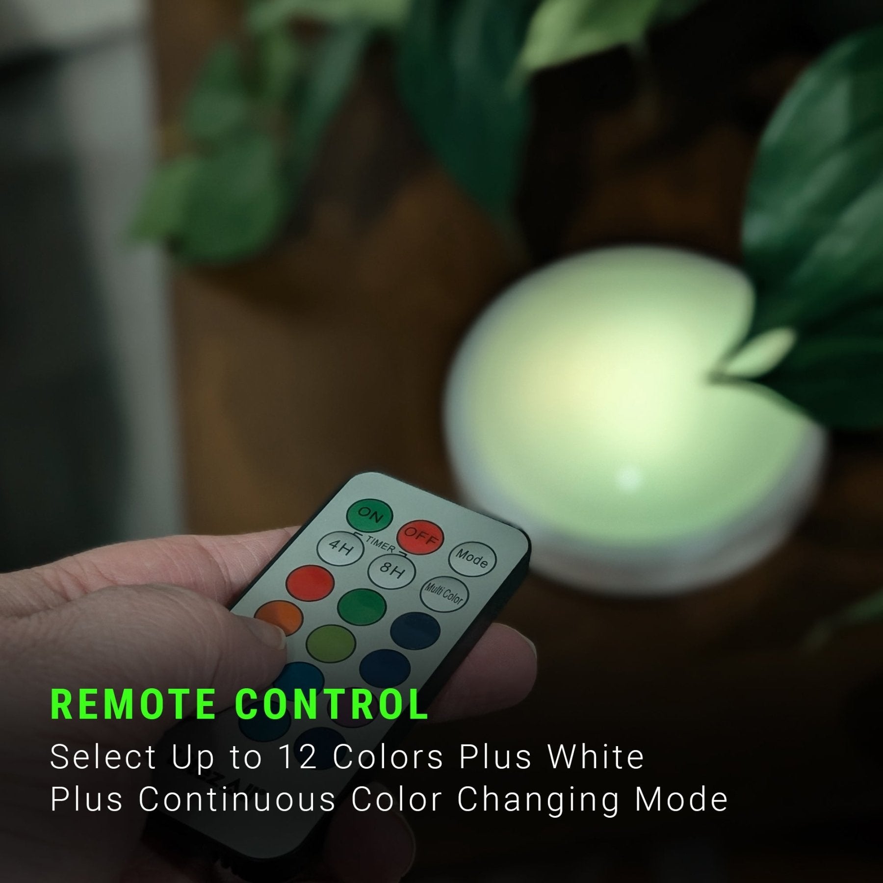 LitezAll® Rechargeable Color Selectable Tap Light with Remote Control - LitezAll - Wireless Lighting Solutions - 5