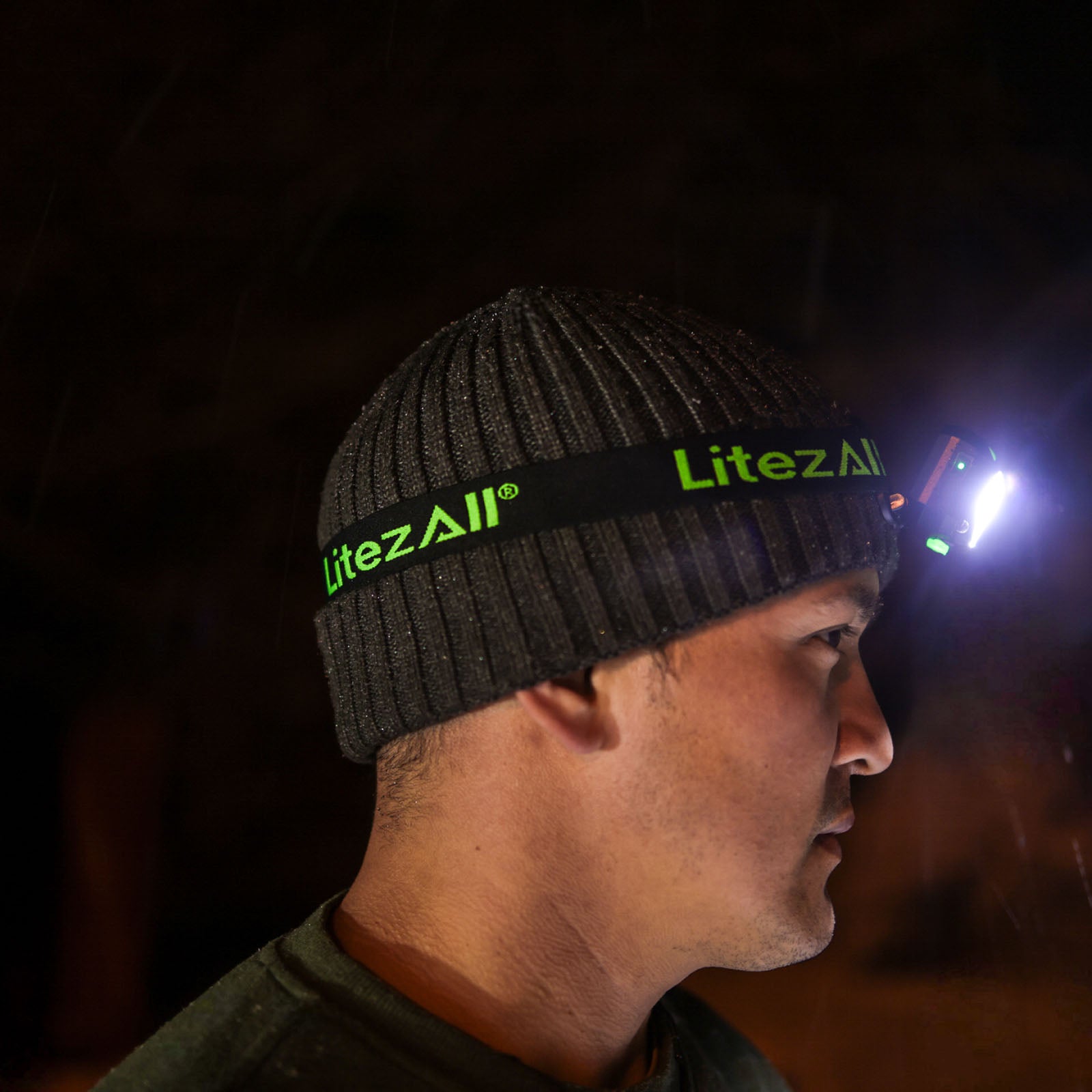LitezAll® Rechargeable SWYPE® Motion Activated Headlamp - LitezAll