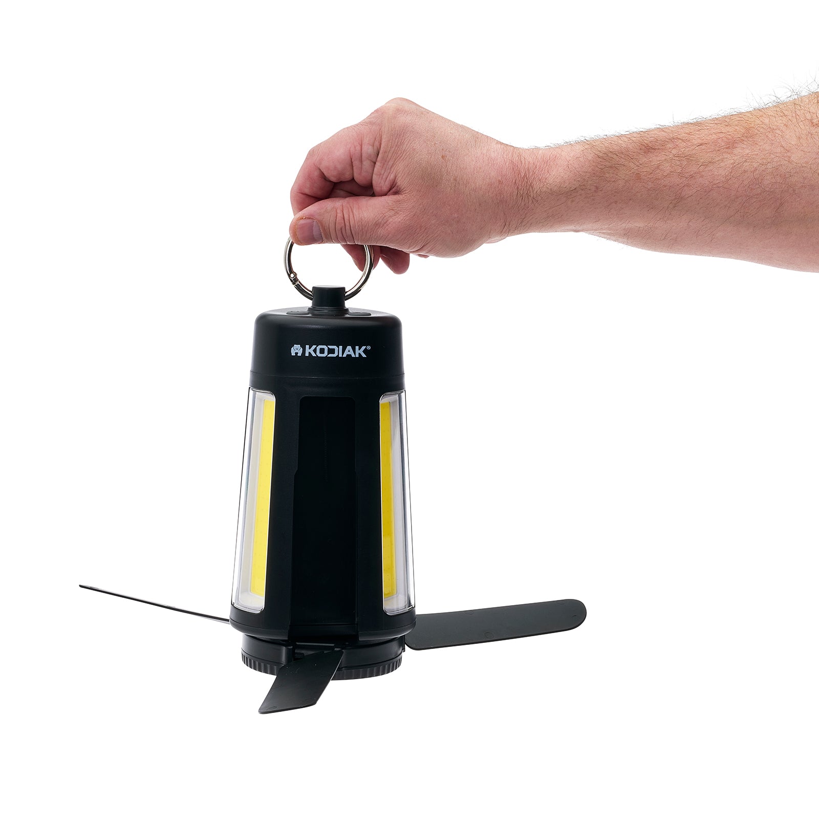 アライア　クラマタ　ライトネス　インクリエーション Kodiak® Klymate Rechargeable Combination Fan Lantern - LitezAll