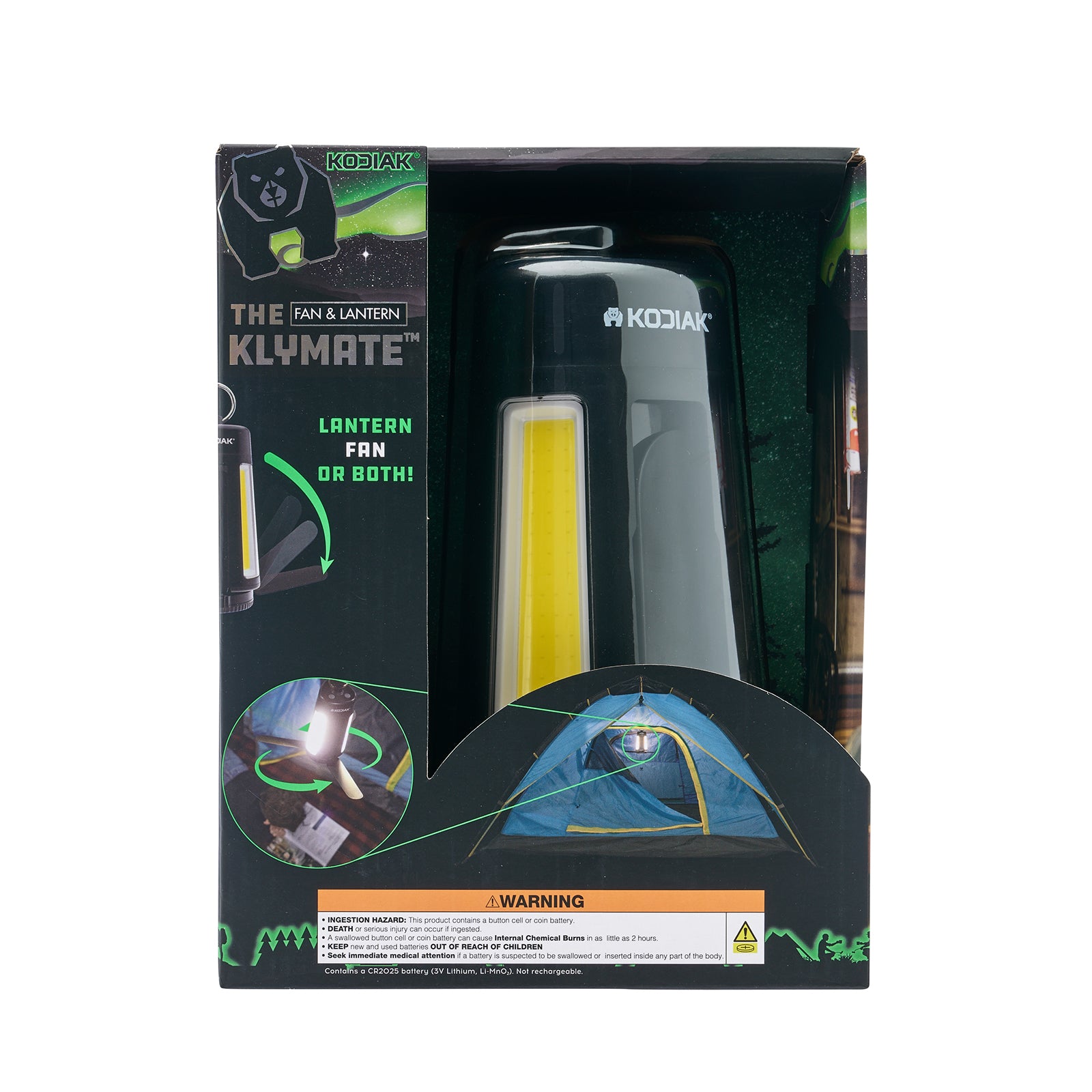 Kodiak Klymate Rechargeable Combination Fan Lantern - LitezAll - Lanterns - 45