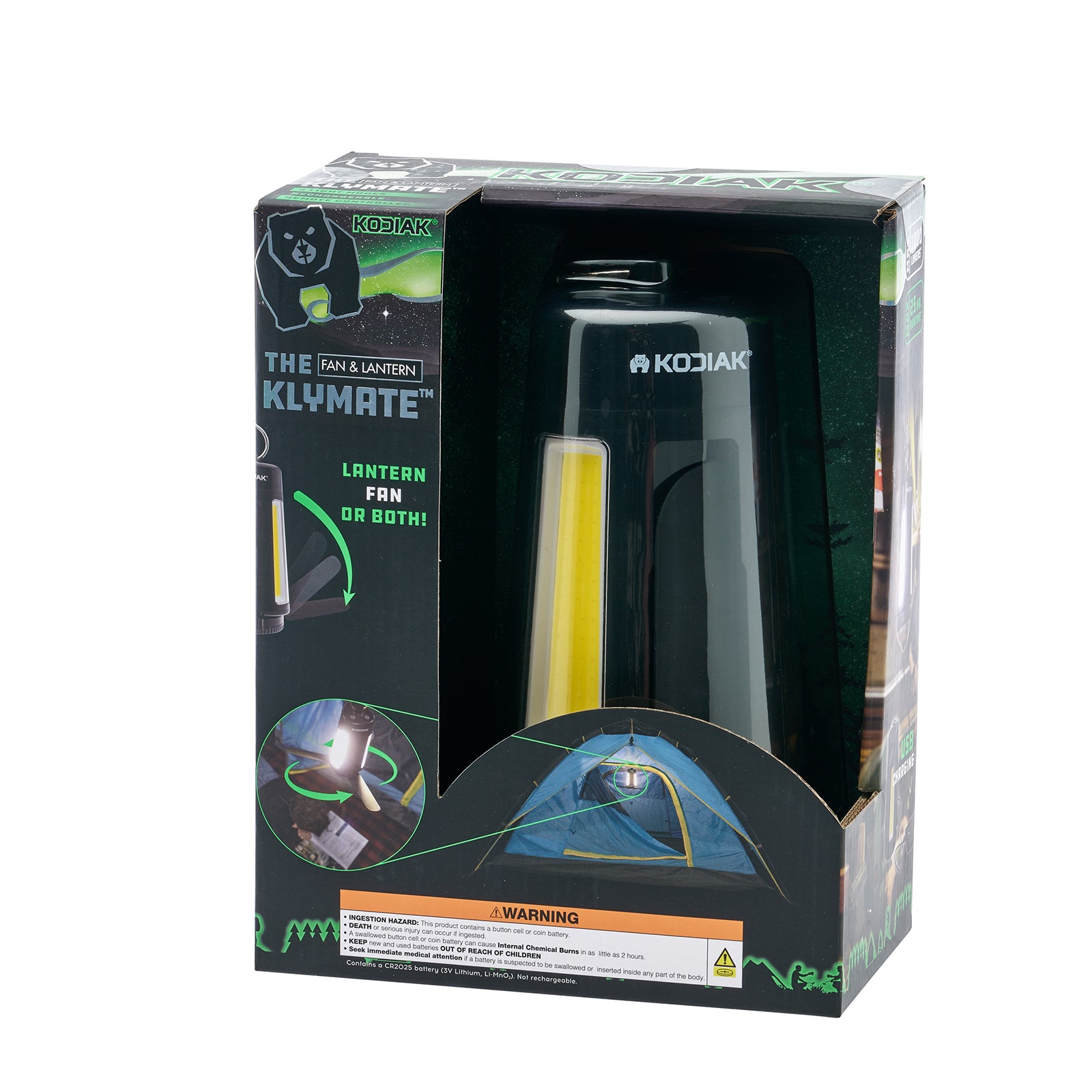 Kodiak Klymate Rechargeable Combination Fan Lantern - LitezAll - Lanterns - 48
