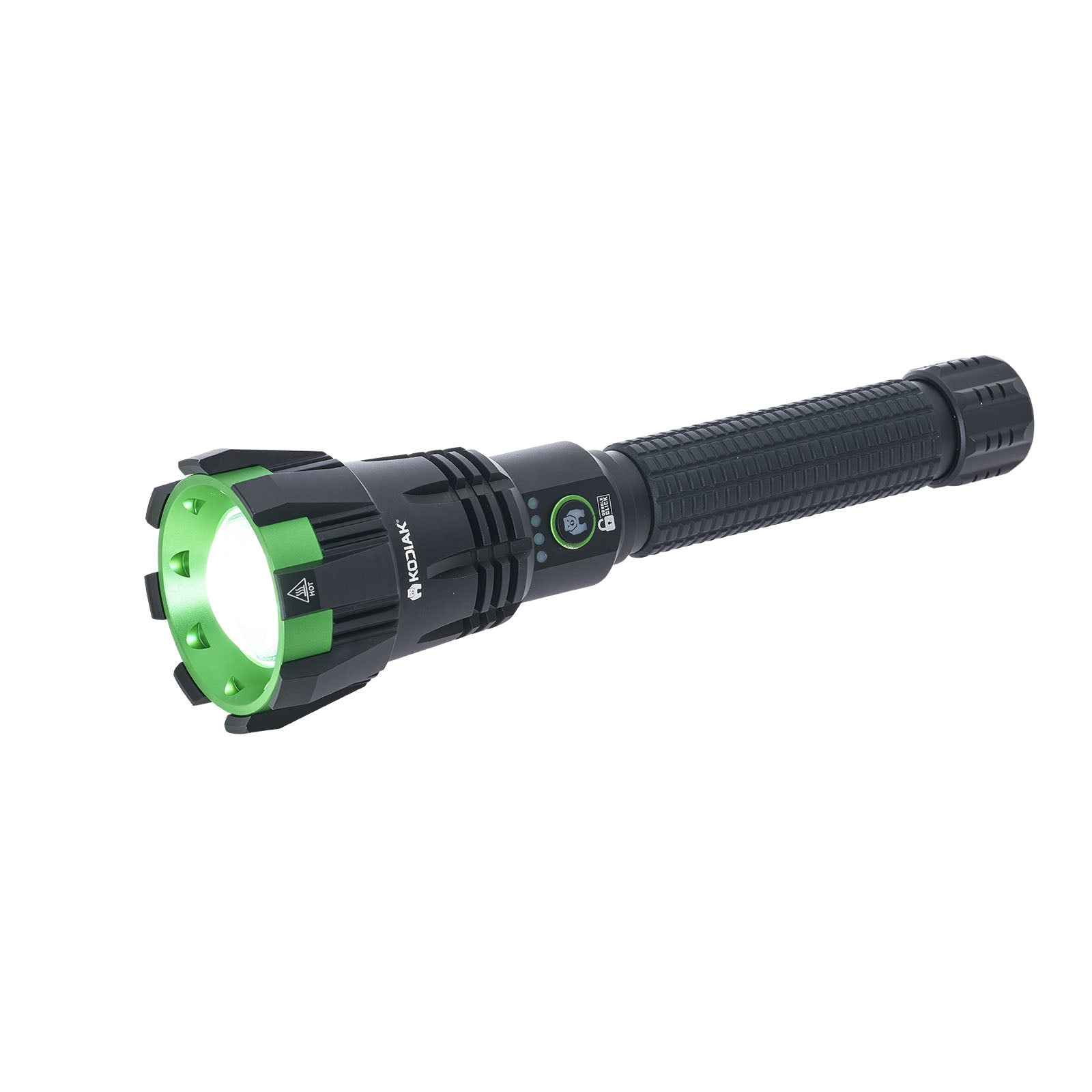 Kodiak® Krown Rechargeable 10000Lumen Tactical Flashlight with Power Bank