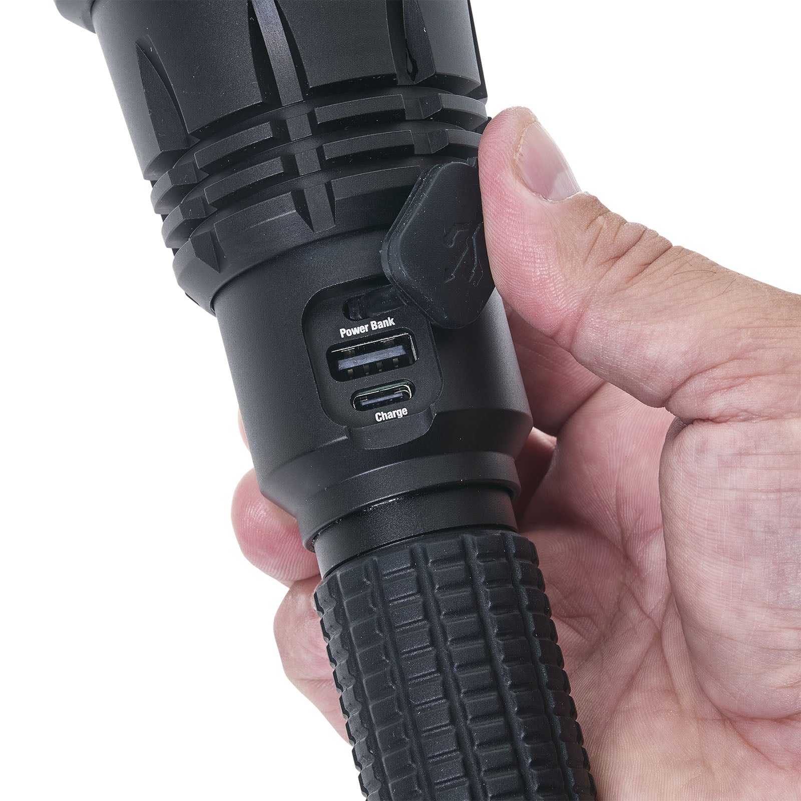 Kodiak® Krown Rechargeable 10000Lumen Tactical Flashlight with