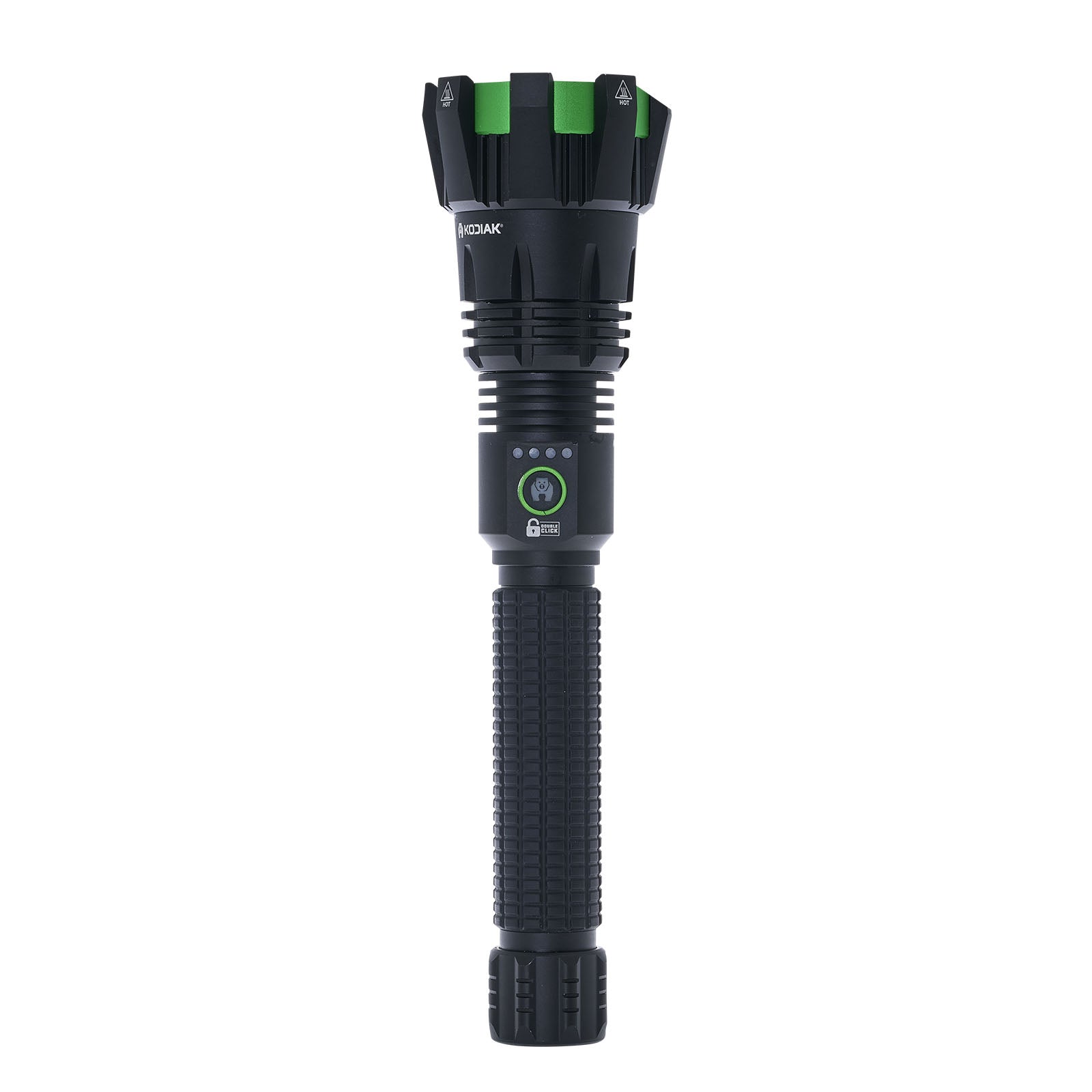 Kodiak® Krown Rechargeable 10000Lumen Tactical Flashlight with Power Bank