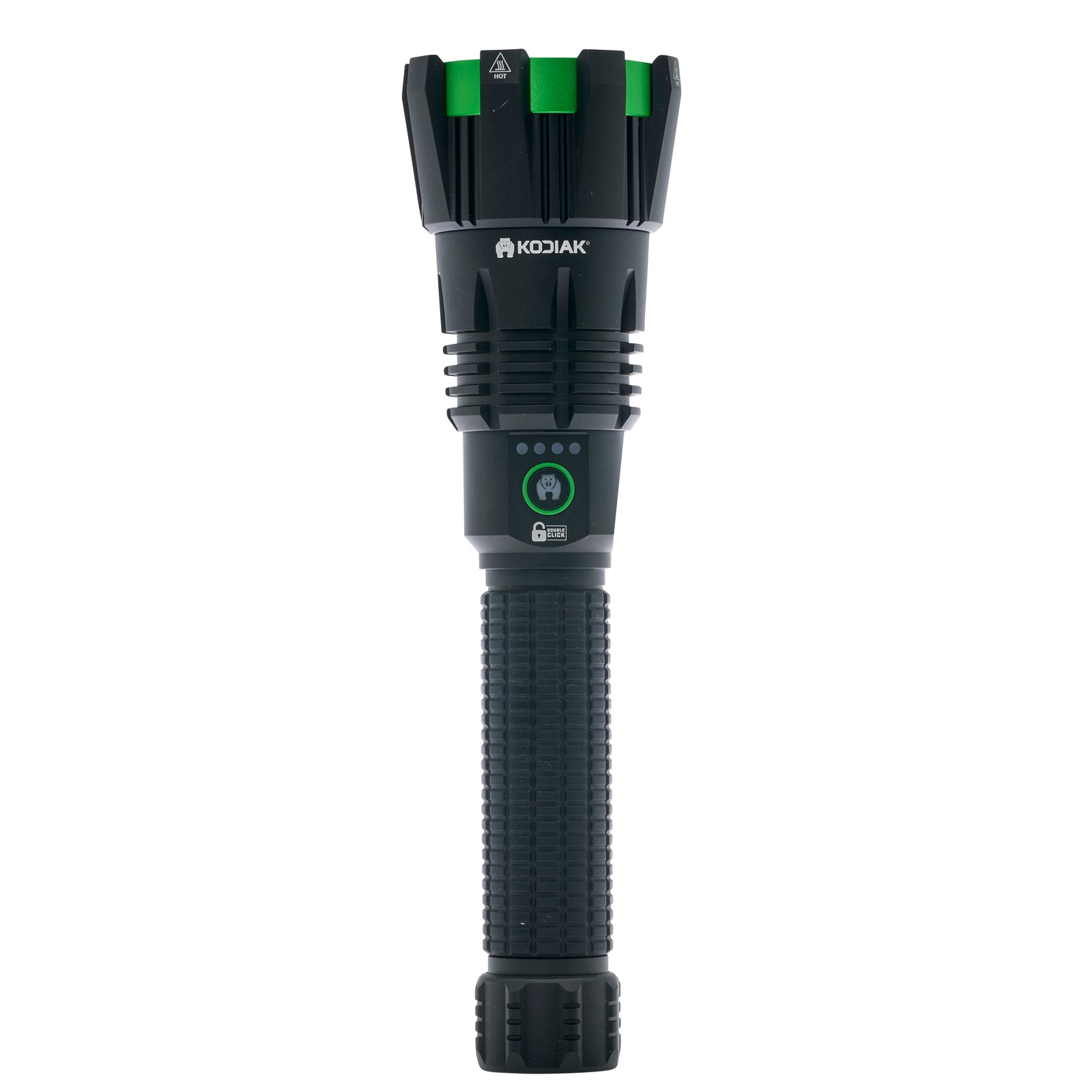 Kodiak® Krown Rechargeable 20000 Lumen Tactical Flashlight with Power Bank