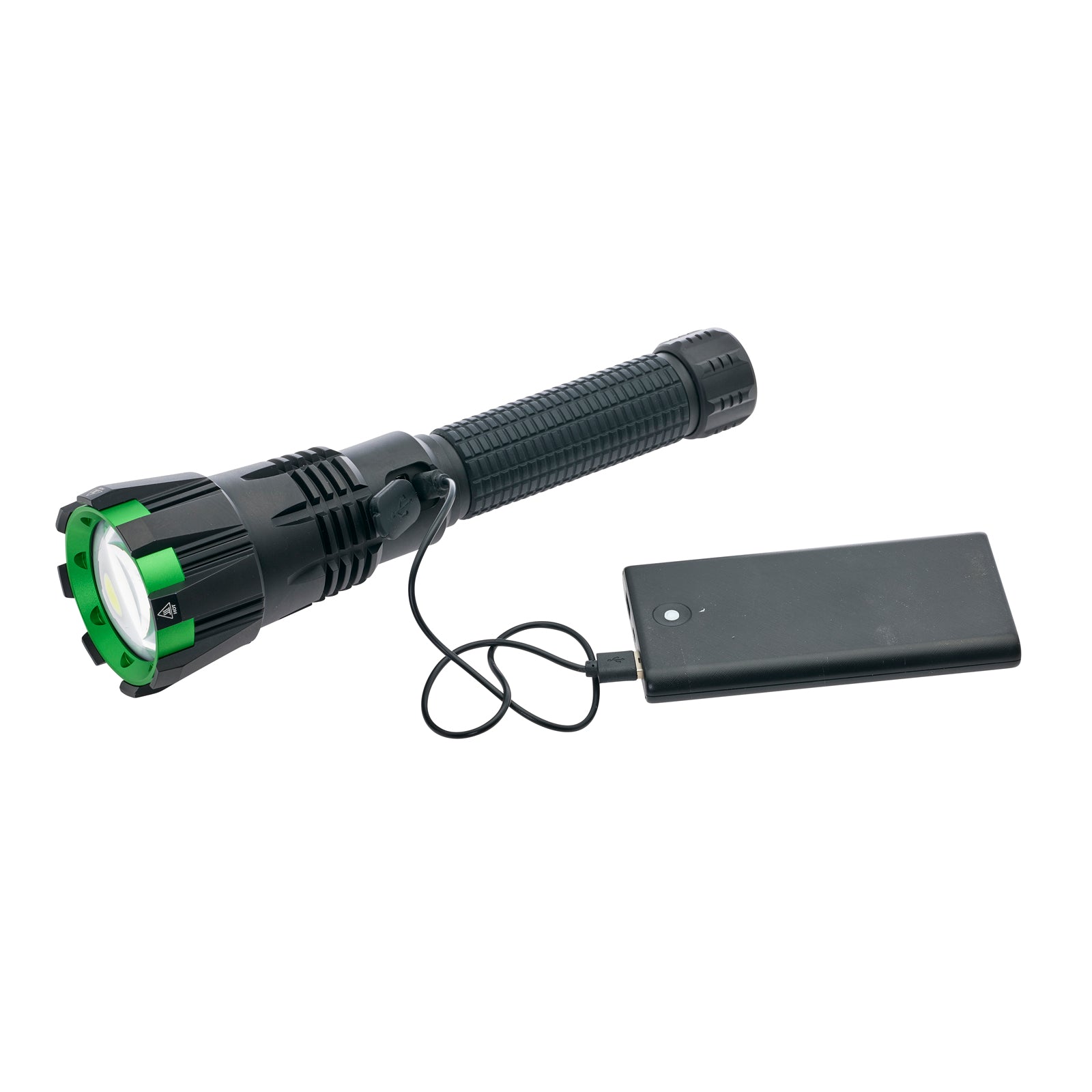 Kodiak® Krown Rechargeable 20000 Lumen Tactical Flashlight with Power Bank