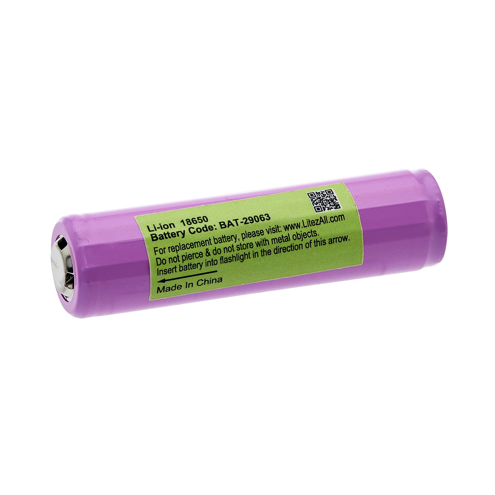 40031 - Replacement Battery for 29063 - LitezAll - Rechargeable Replacement Batteries - 8