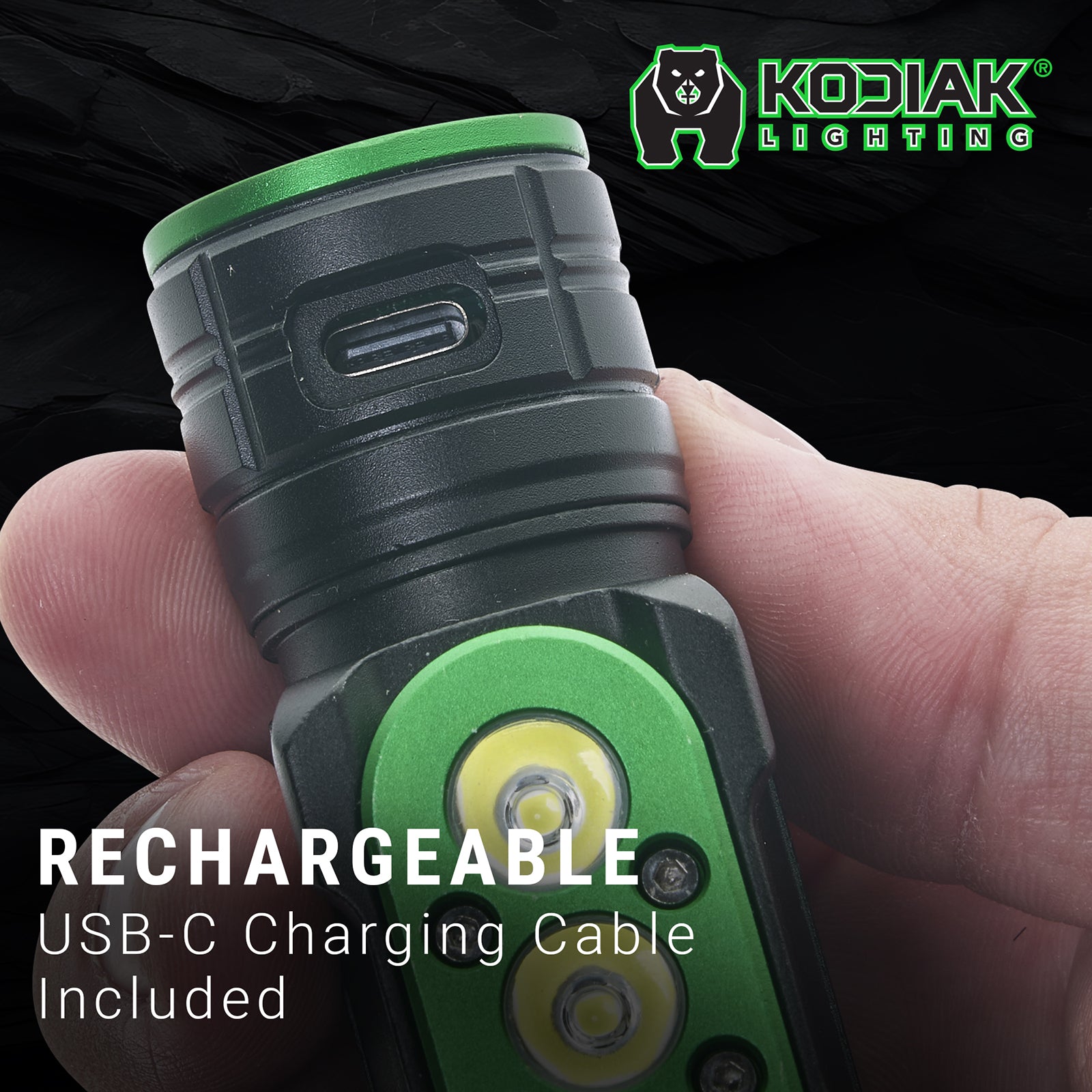 Kodiak® 1500 Lumen Rechargeable Headlamp - LitezAll - Headlamps - 7