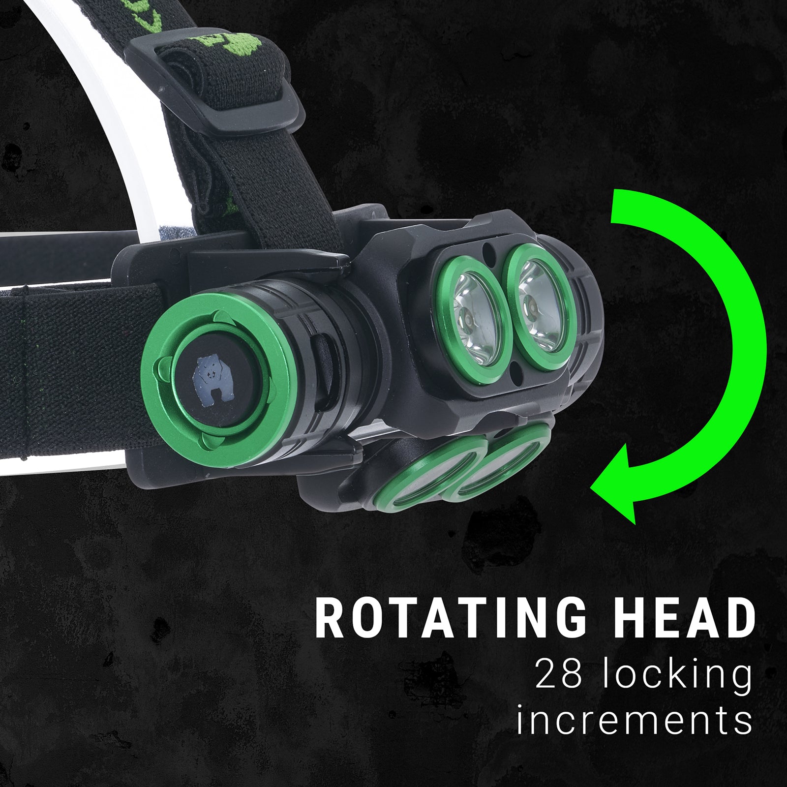 Kodiak® Rechargeable 3000 Lumen Headlamp - LitezAll - Headlamps - 7