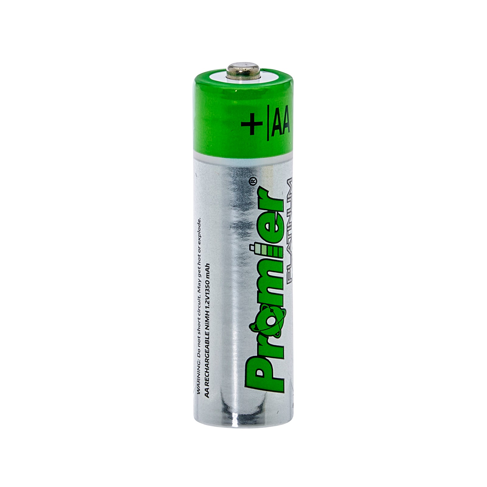 Promier® Platinum AA Rechargeable Ni-Mh Battery 4 Pack - LitezAll