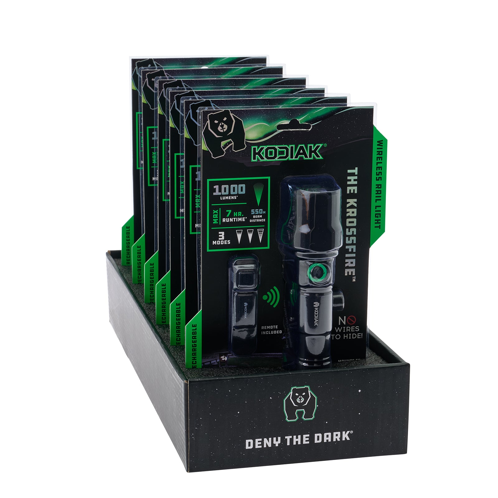 Kodiak® Krossfire® Rechargeable 1000 Lumen Tactical Flashlight with Remote - LitezAll - Tactical Flashlights - 17