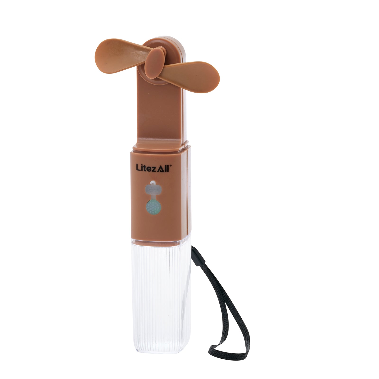 LitezAll® Rechargeable Pocket Fan with Flashlight - LitezAll