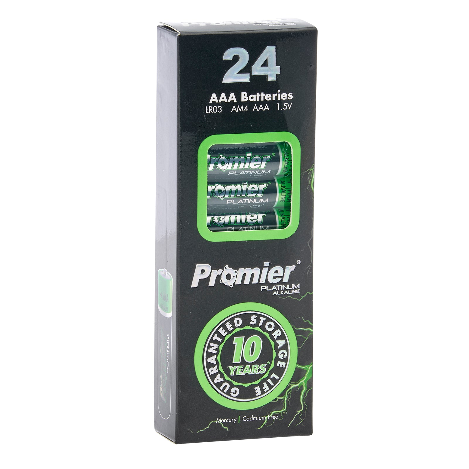 Promier® AAA Platinum Alkaline Battery 96 Pack - LitezAll - Alkaline Batteries - 4