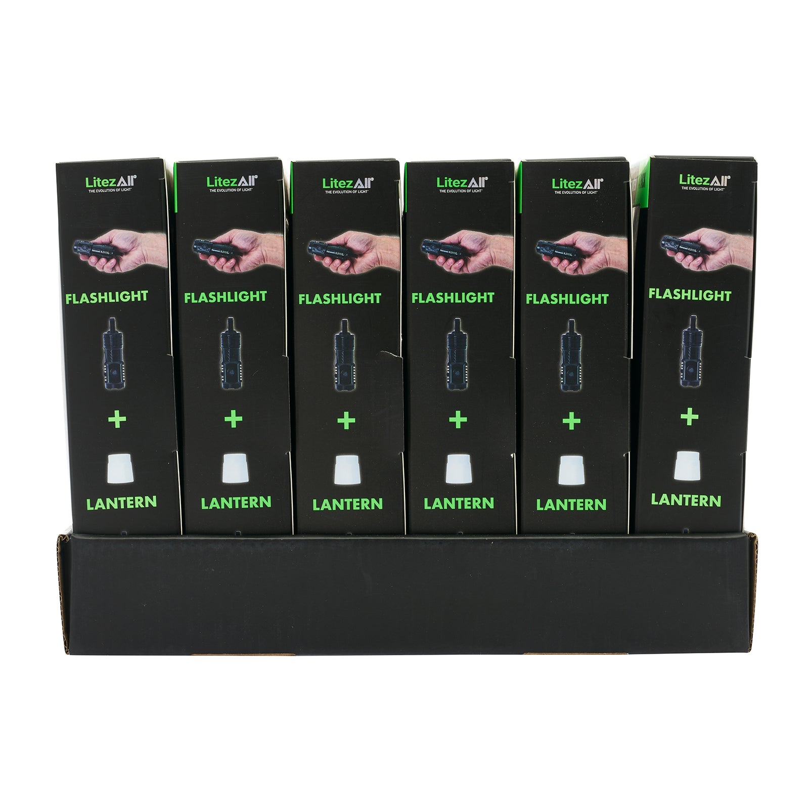 LitezAll® 200LM Rechargeable Pocket Flashlight Lantern with