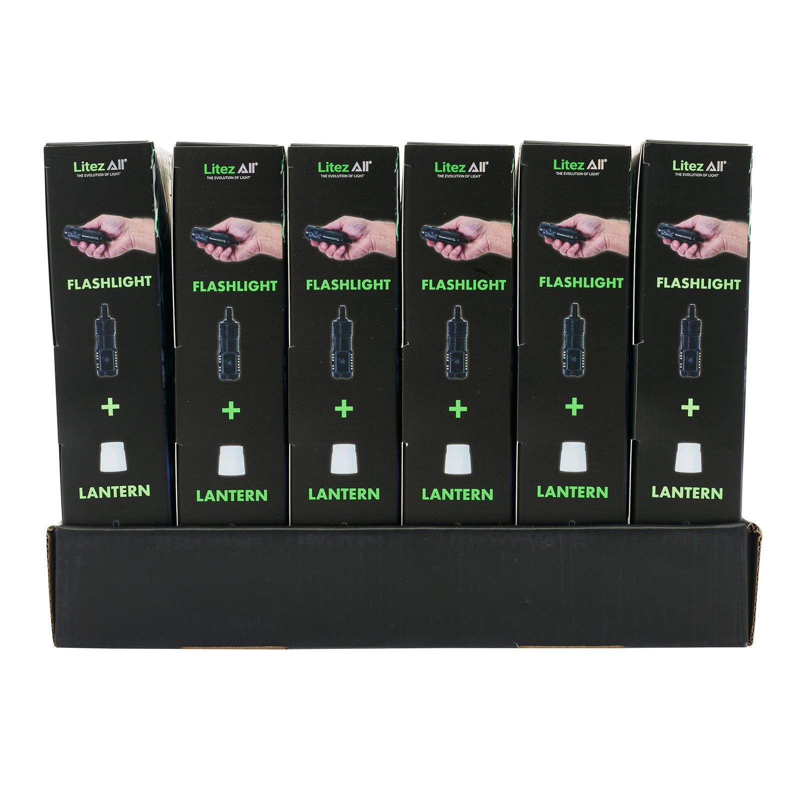 LitezAll® 200LM Rechargeable Pocket Flashlight Lantern with