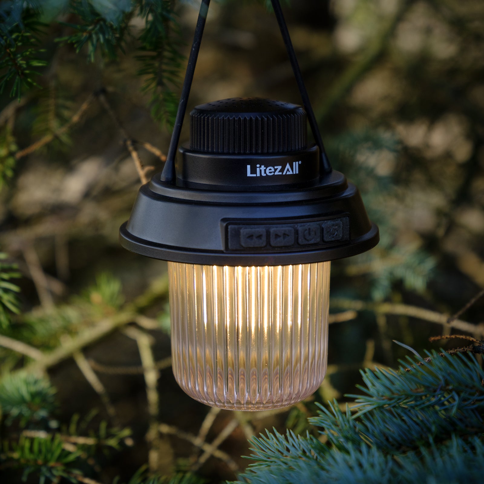 LitezAll Rechargeable Mini Camping Lantern with Bluetooth Speaker - LitezAll - Lanterns - 6