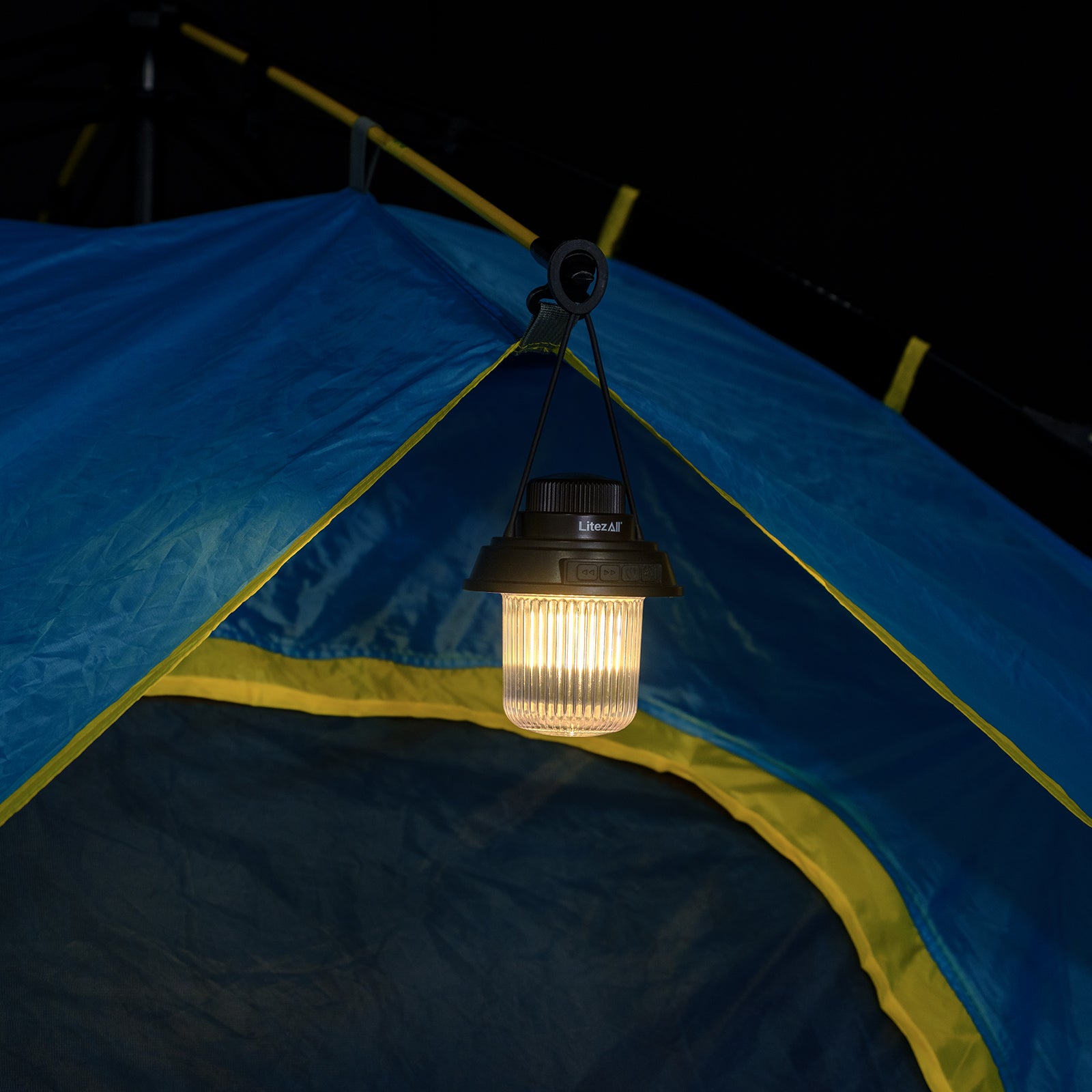 LitezAll Rechargeable Mini Camping Lantern with Bluetooth Speaker - LitezAll - Lanterns - 3