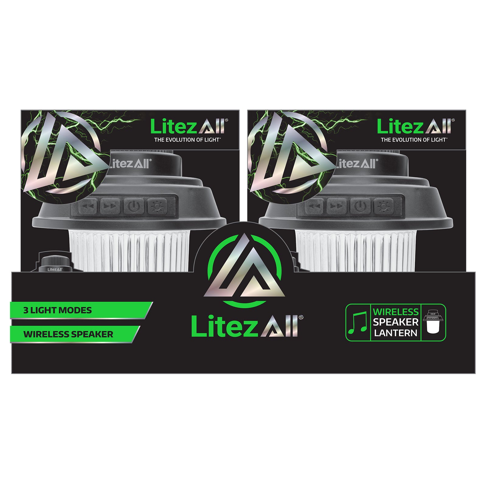 LitezAll Rechargeable Mini Camping Lantern with Bluetooth Speaker - LitezAll - Lanterns - 1