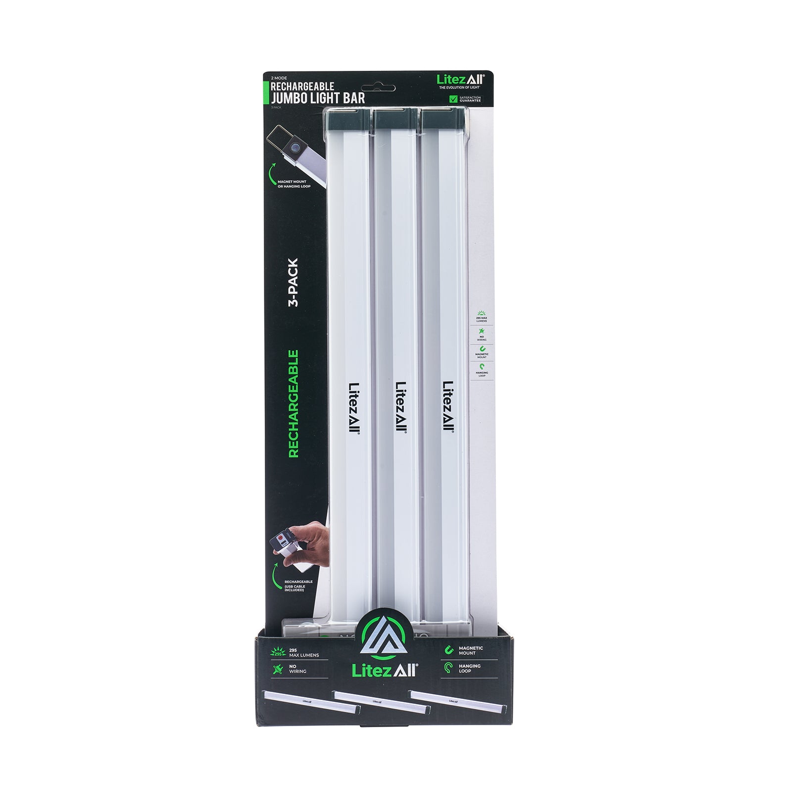 LitezAll Rechargeable Jumbo Light Bar 3 Pack - LitezAll - Wireless Lighting Solutions - 19