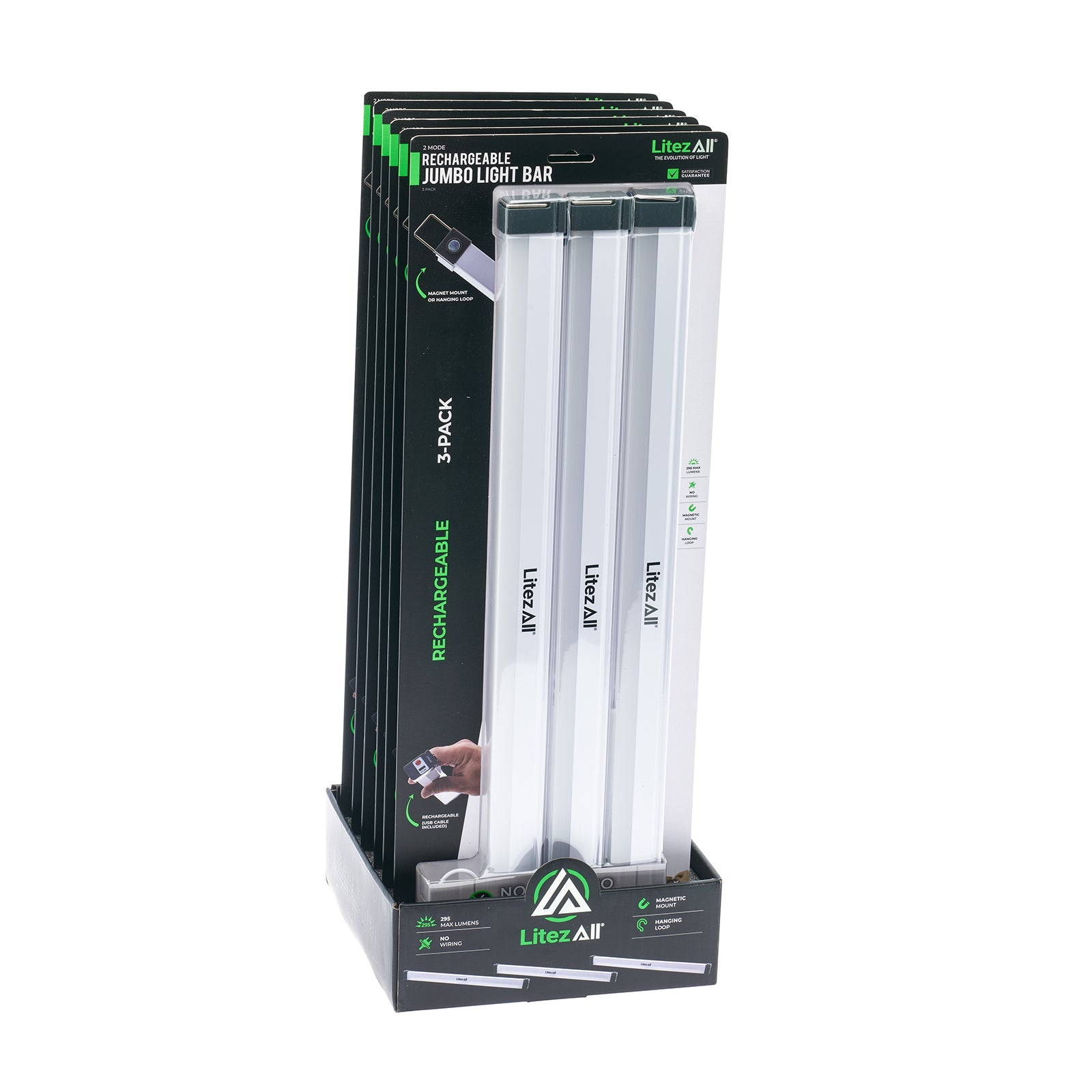 LitezAll Rechargeable Jumbo Light Bar 3 Pack - LitezAll - Wireless Lighting Solutions - 21