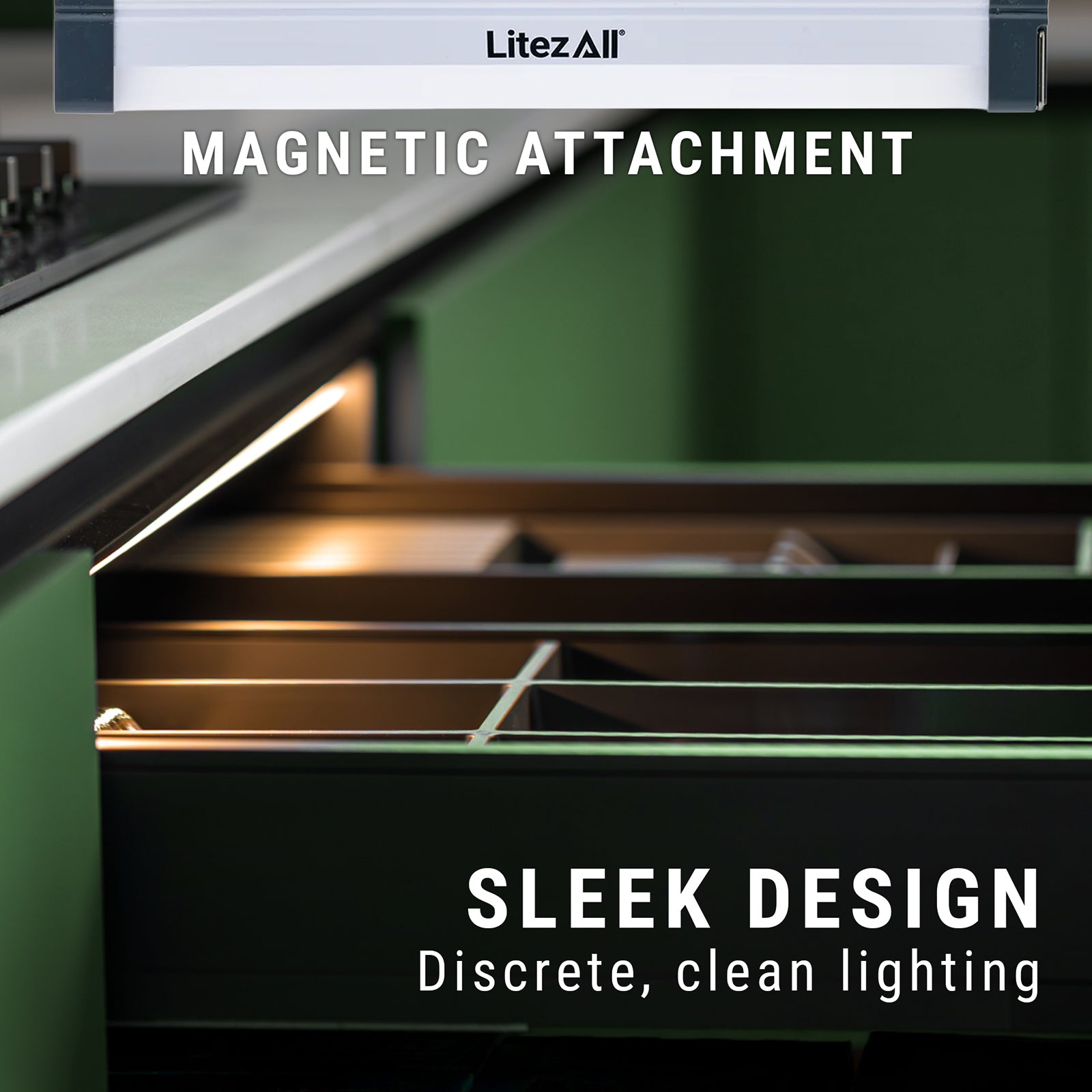 LitezAll® Rechargeable Light Bar 4 Pack - LitezAll - Wireless Lighting Solutions - 5