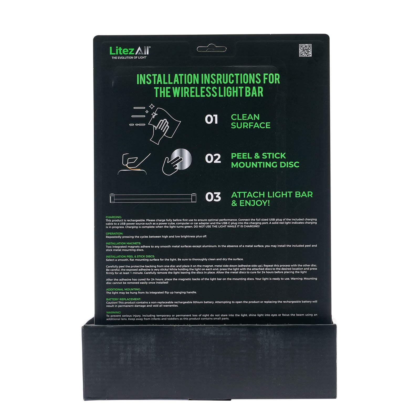 LitezAll Rechargeable Light Bar 4 Pack - LitezAll - Wireless Lighting Solutions - 25
