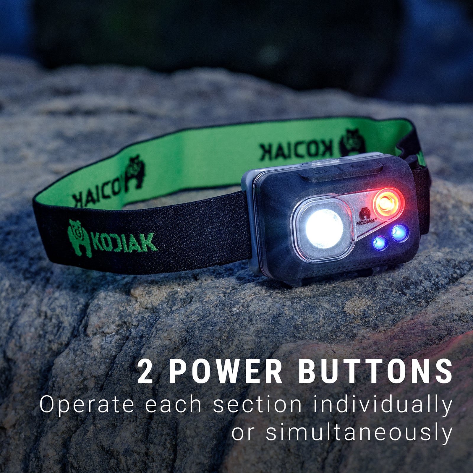 Kodiak® Rechargeable 415 Lumen Nearly Invincible® Waterproof