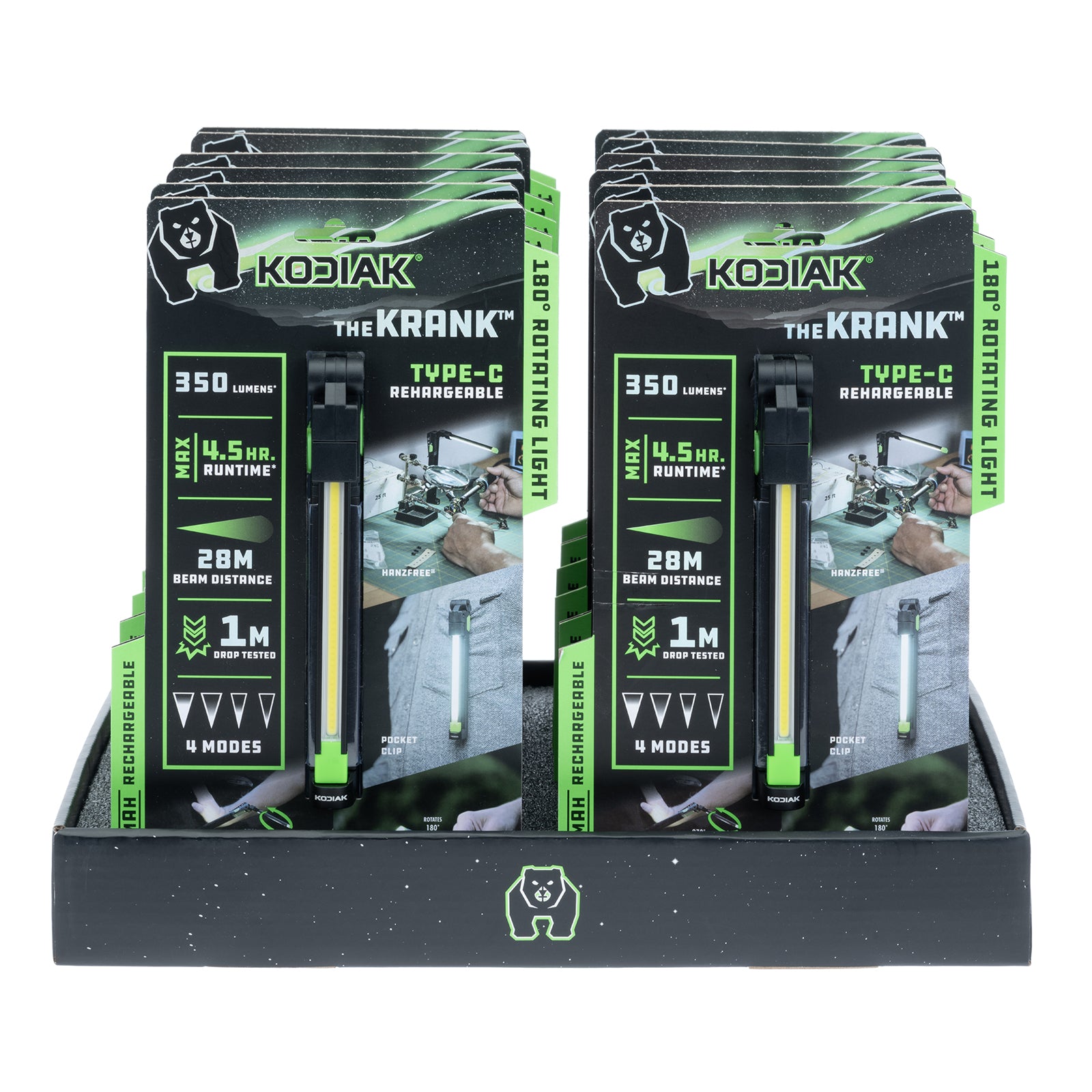 Kodiak® The Krank Rechargeable Slim Work Light - LitezAll - Work Lights - 17