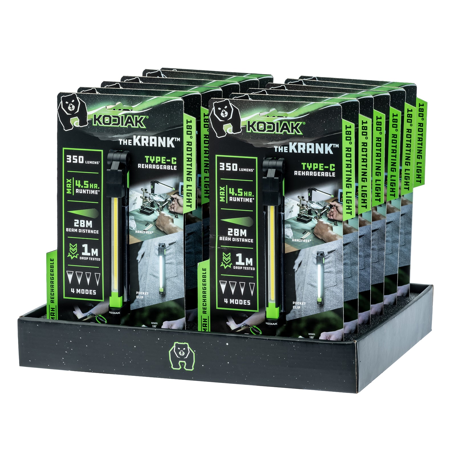 Kodiak® The Krank Rechargeable Slim Work Light - LitezAll - Work Lights - 19