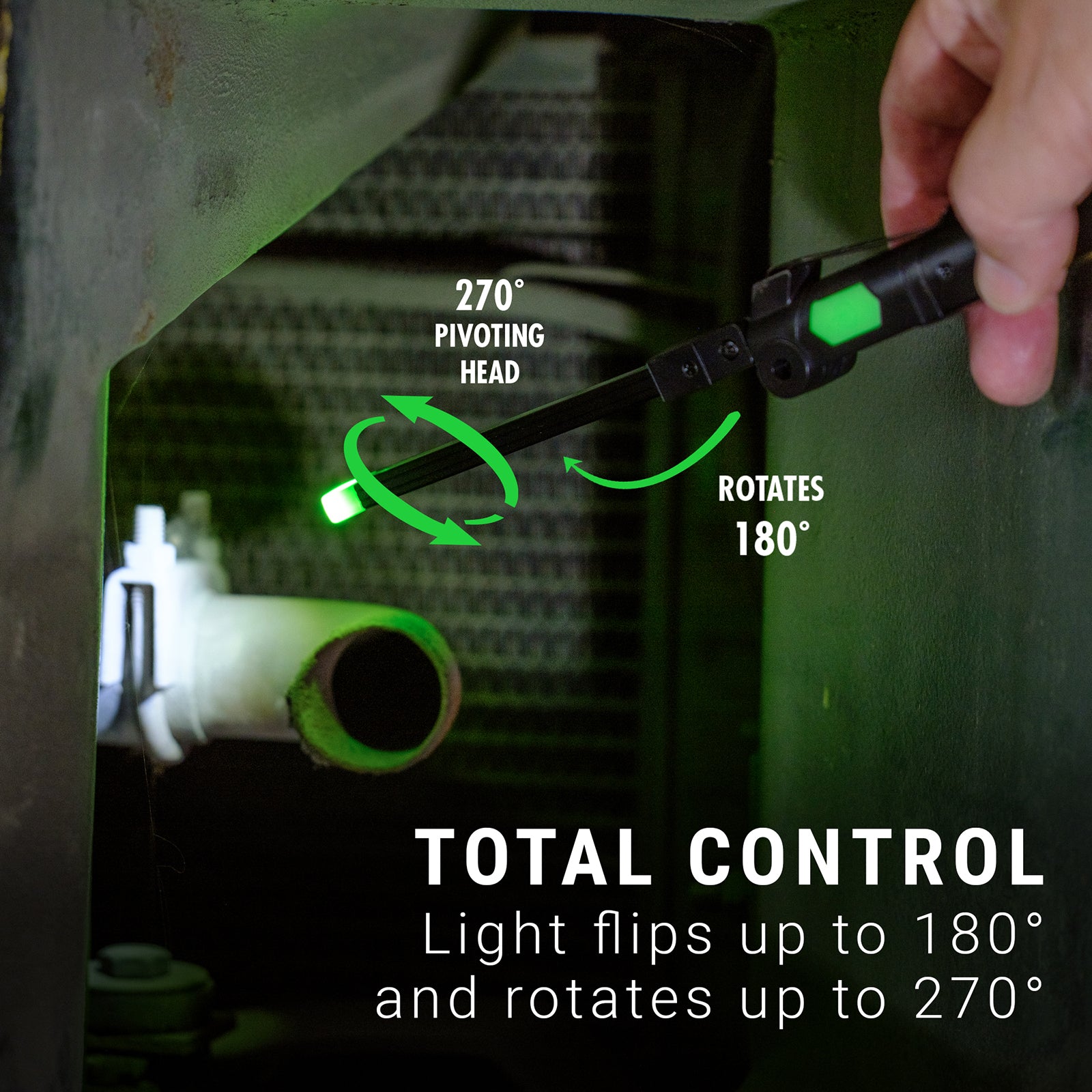 Kodiak® The Krank Rechargeable Slim Work Light - LitezAll