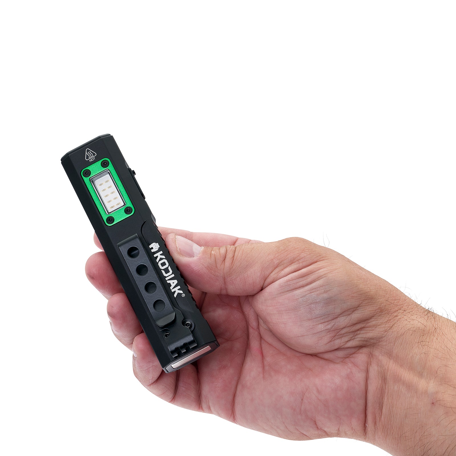Kodiak® Krux Rechargeable Low Profile Flashlight with UV and Red