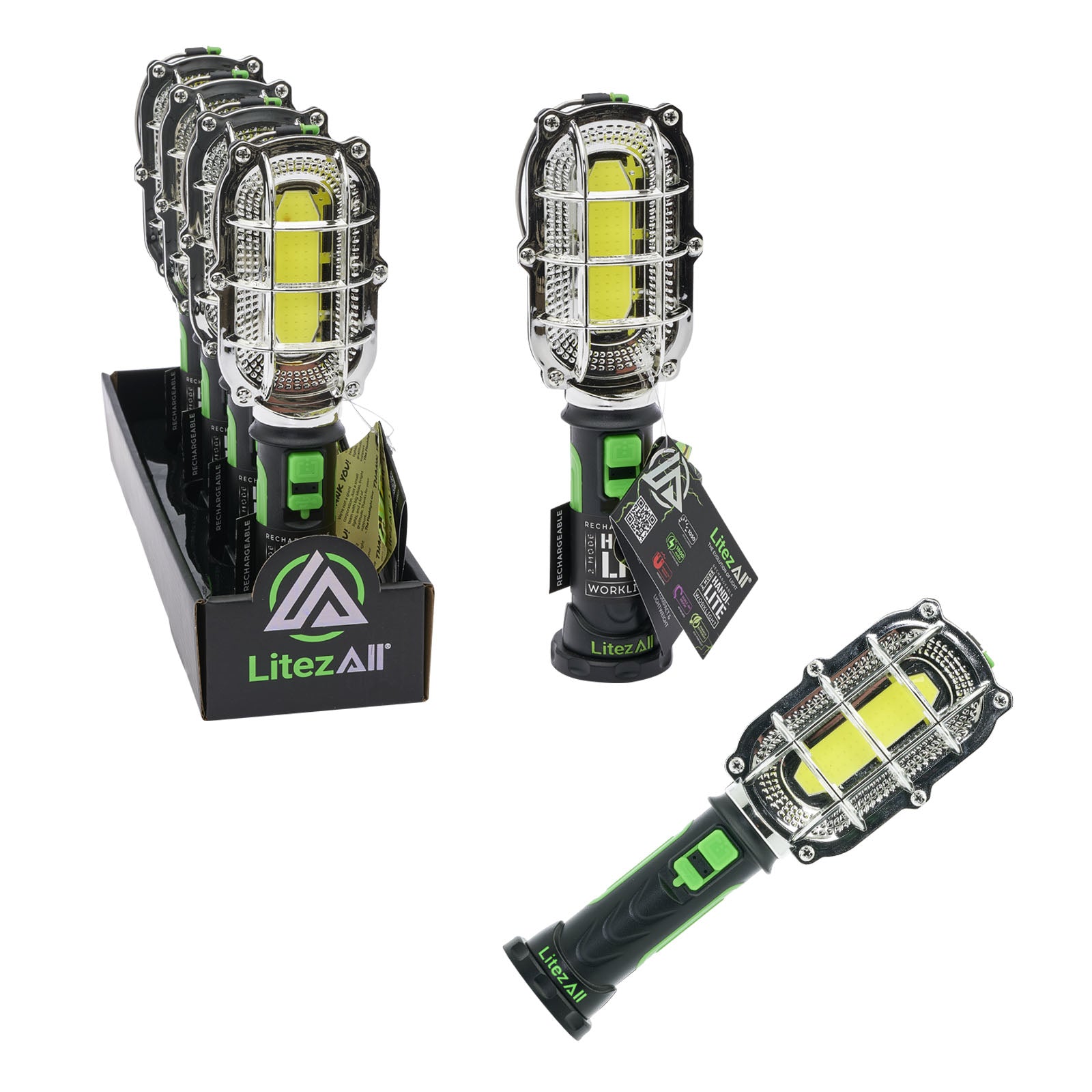 LitezAll® Rechargeable Hand Light - LitezAll - Work Lights - 1