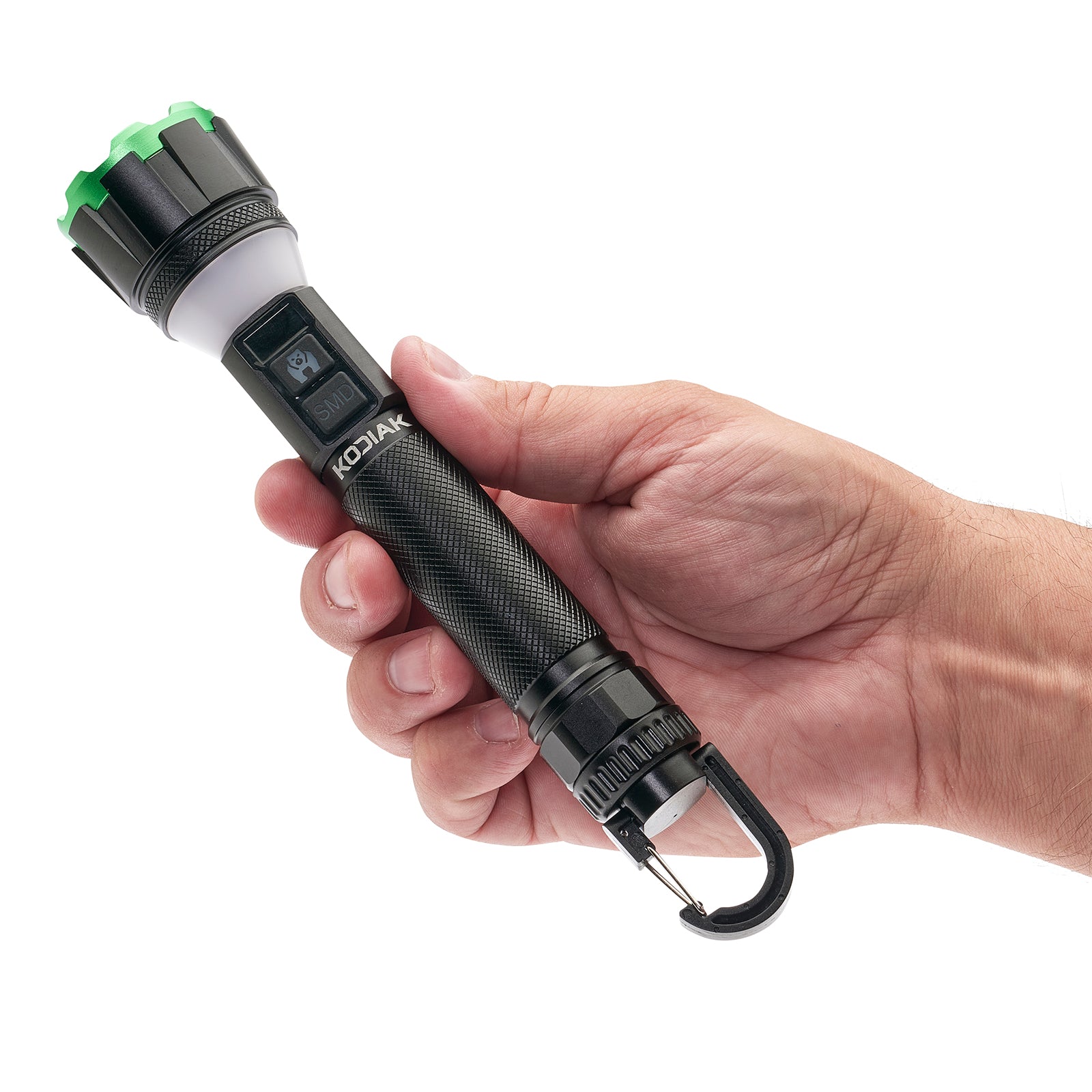 Kodiak® Kavern 1100 Lumen Smart Focus Rechargeable Flashlight