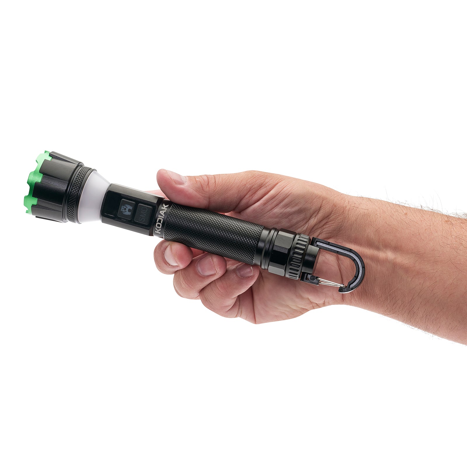 Kodiak® Kavern 1100 Lumen Smart Focus Rechargeable Flashlight
