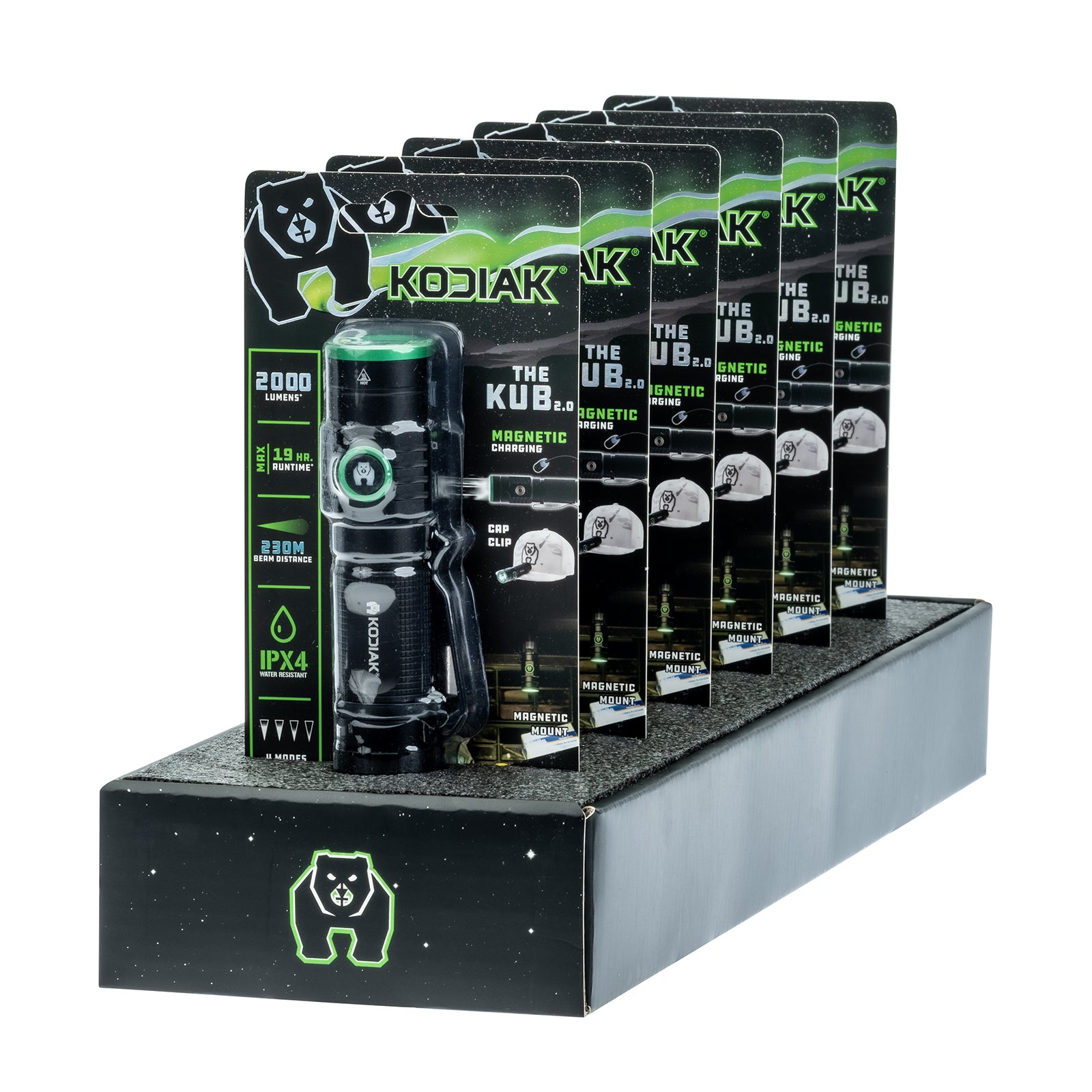 Kodiak® The KUB 2.0 Rechargeable 2000 Lumen Compact Tactical Flashlight - LitezAll - Tactical Flashlights - 28