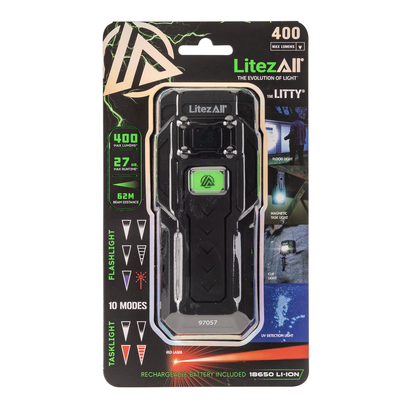 LitezAll® The Litty® Rechargeable Multi - Function Flashlight - LitezAll - Flashlights - 38