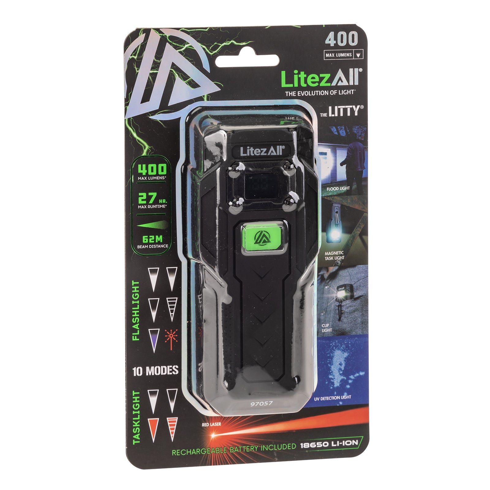 LitezAll® The Litty® Rechargeable Multi - Function Flashlight - LitezAll - Flashlights - 40