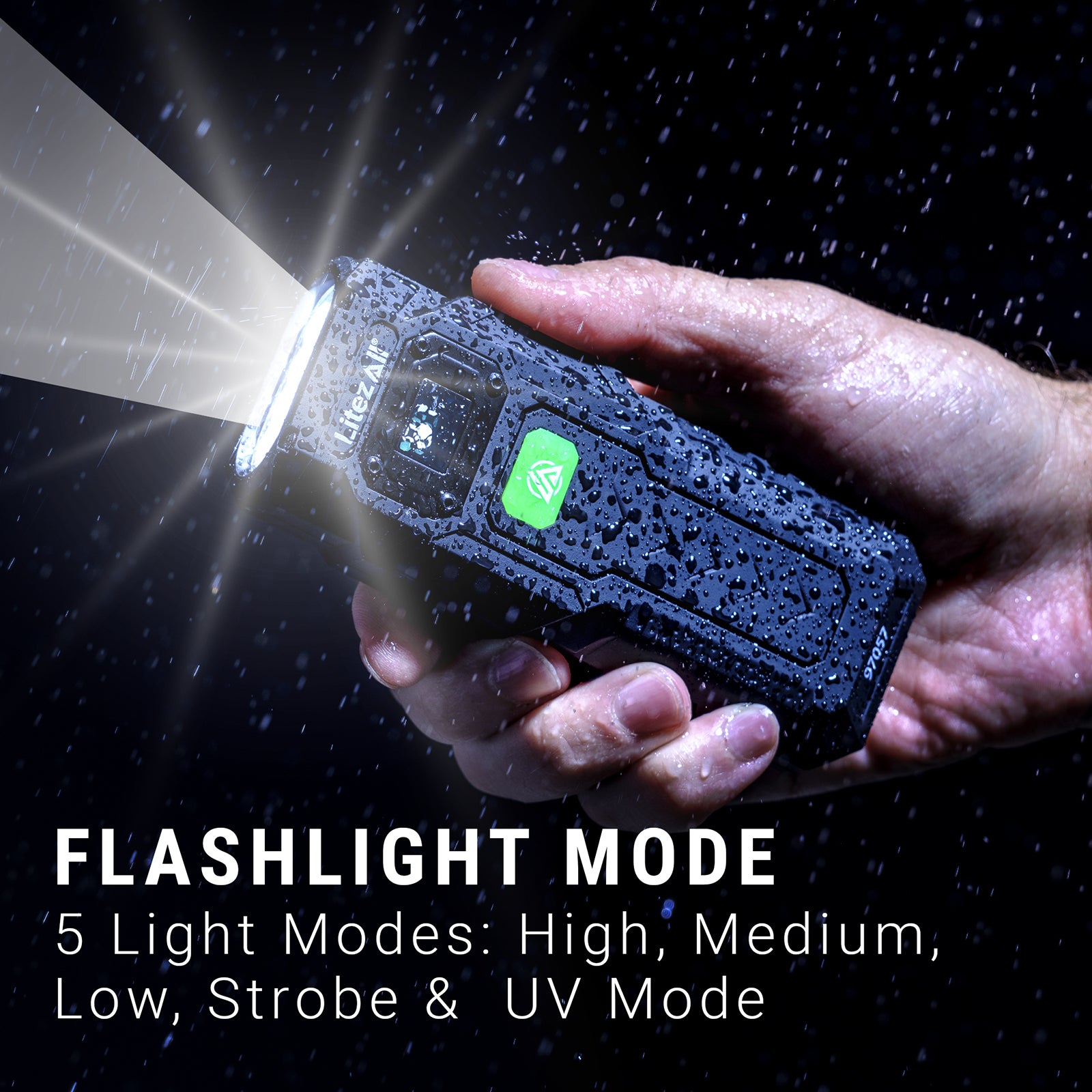 LitezAll® The Litty® Rechargeable Multi-Function Flashlight - LitezAll