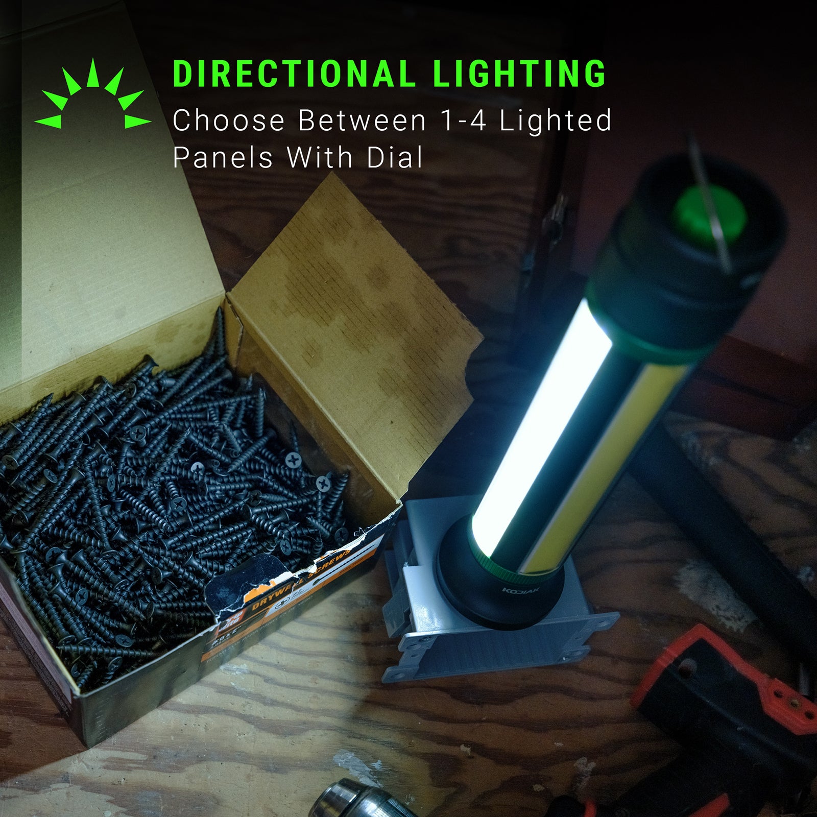 Kodiak® Kuadrant 4 - Panel Rechargeable Lantern - LitezAll - 3