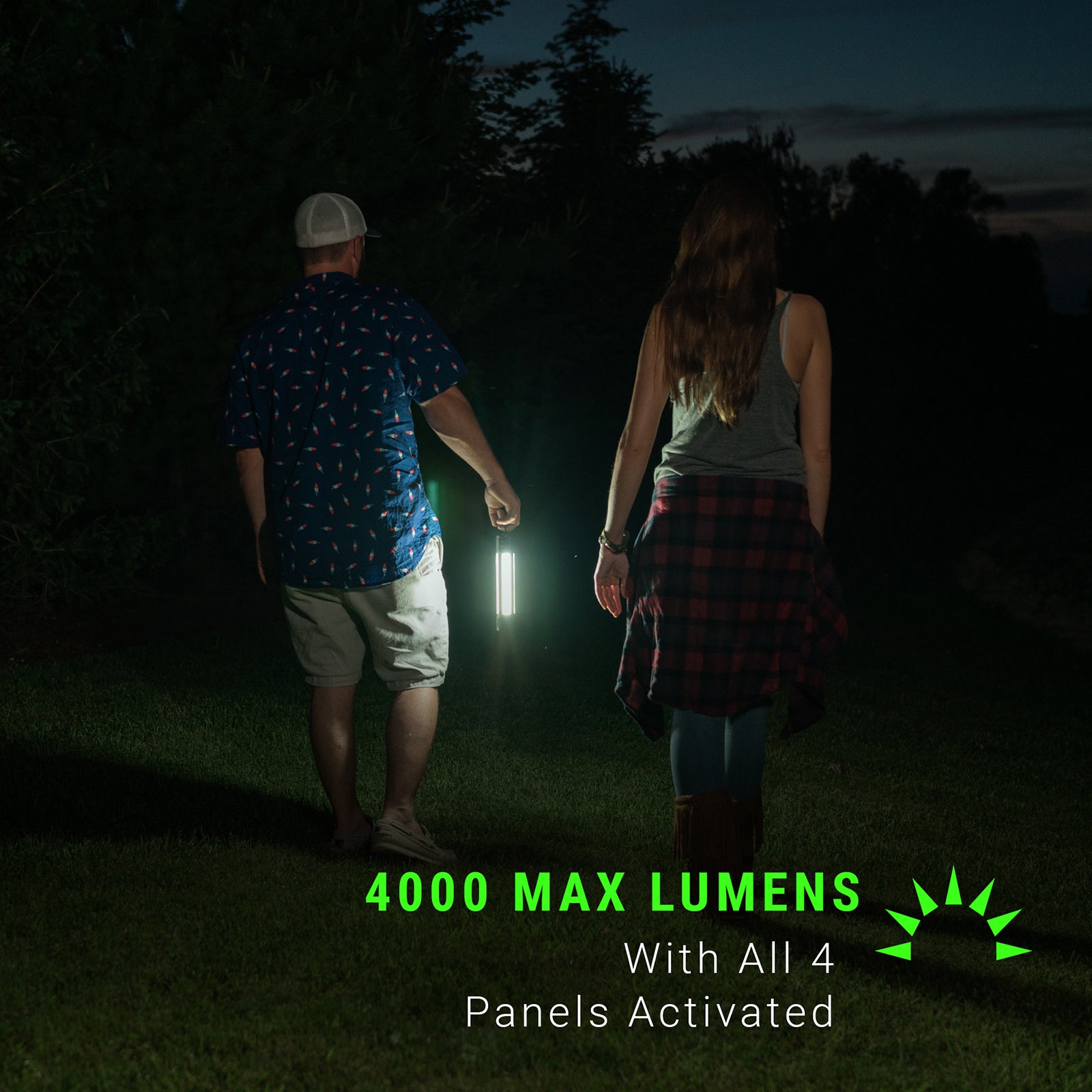 Kodiak® Kuadrant 4-Panel Rechargeable Lantern - LitezAll