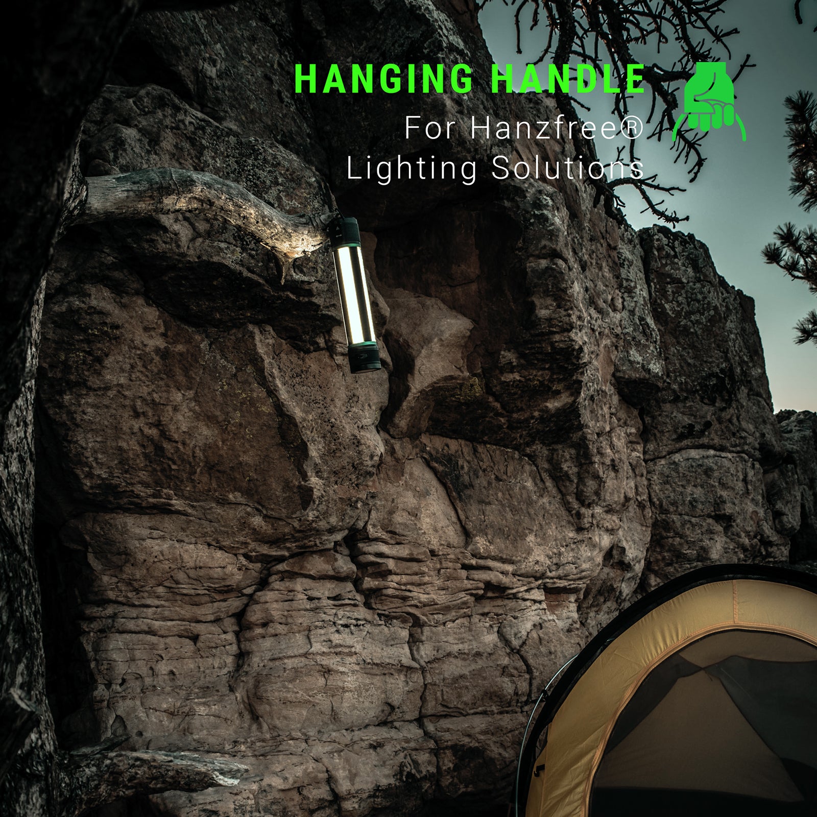 Kodiak® Kuadrant 4-Panel Rechargeable Lantern - LitezAll