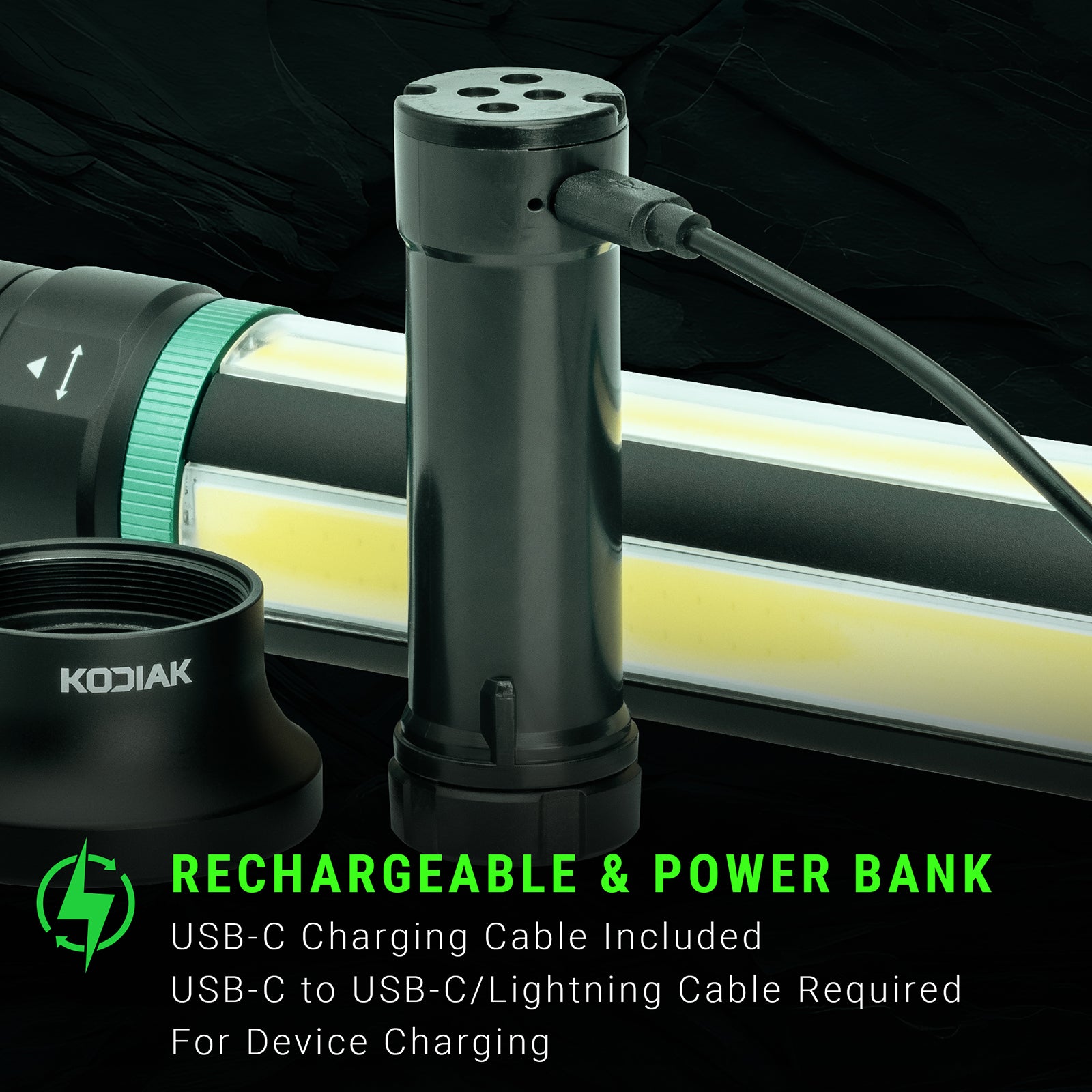 Kodiak® Kuadrant 4-Panel Rechargeable Lantern - LitezAll
