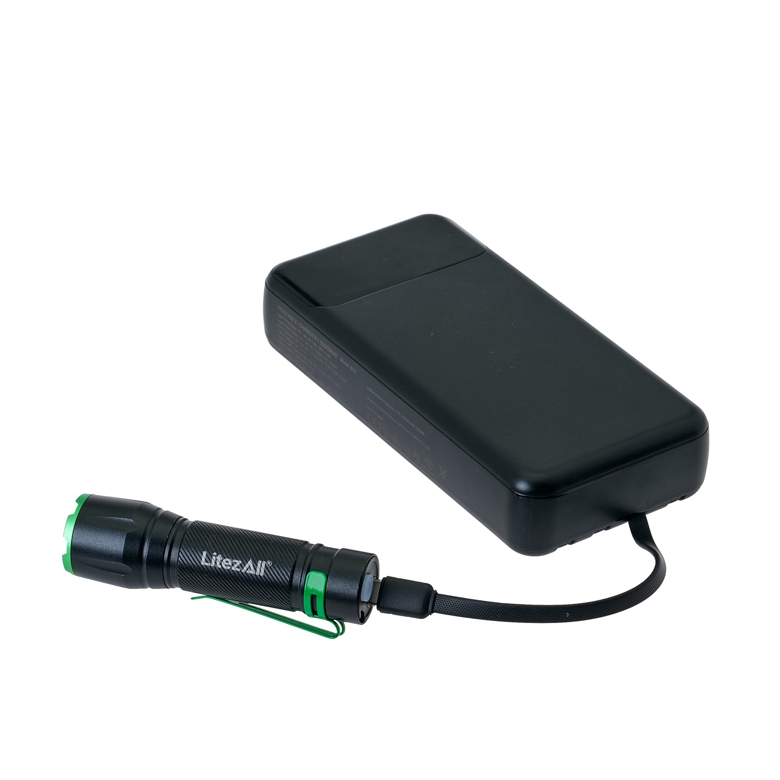 LitezAll® Rechargeable EDC Tactical Grade Flashlight 3 Pack - LitezAll