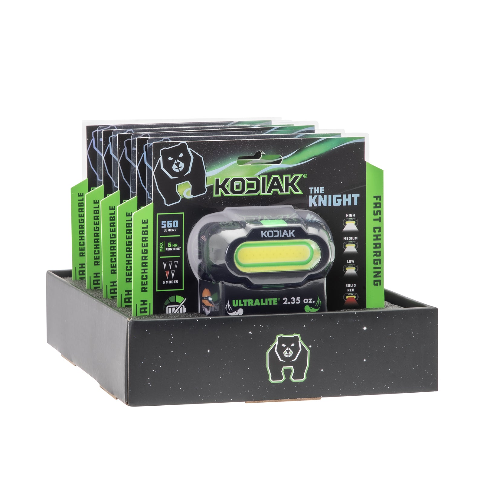 Kodiak® Knight Rechargeable 560 Lumen 5 Mode Headlamp - LitezAll - 29