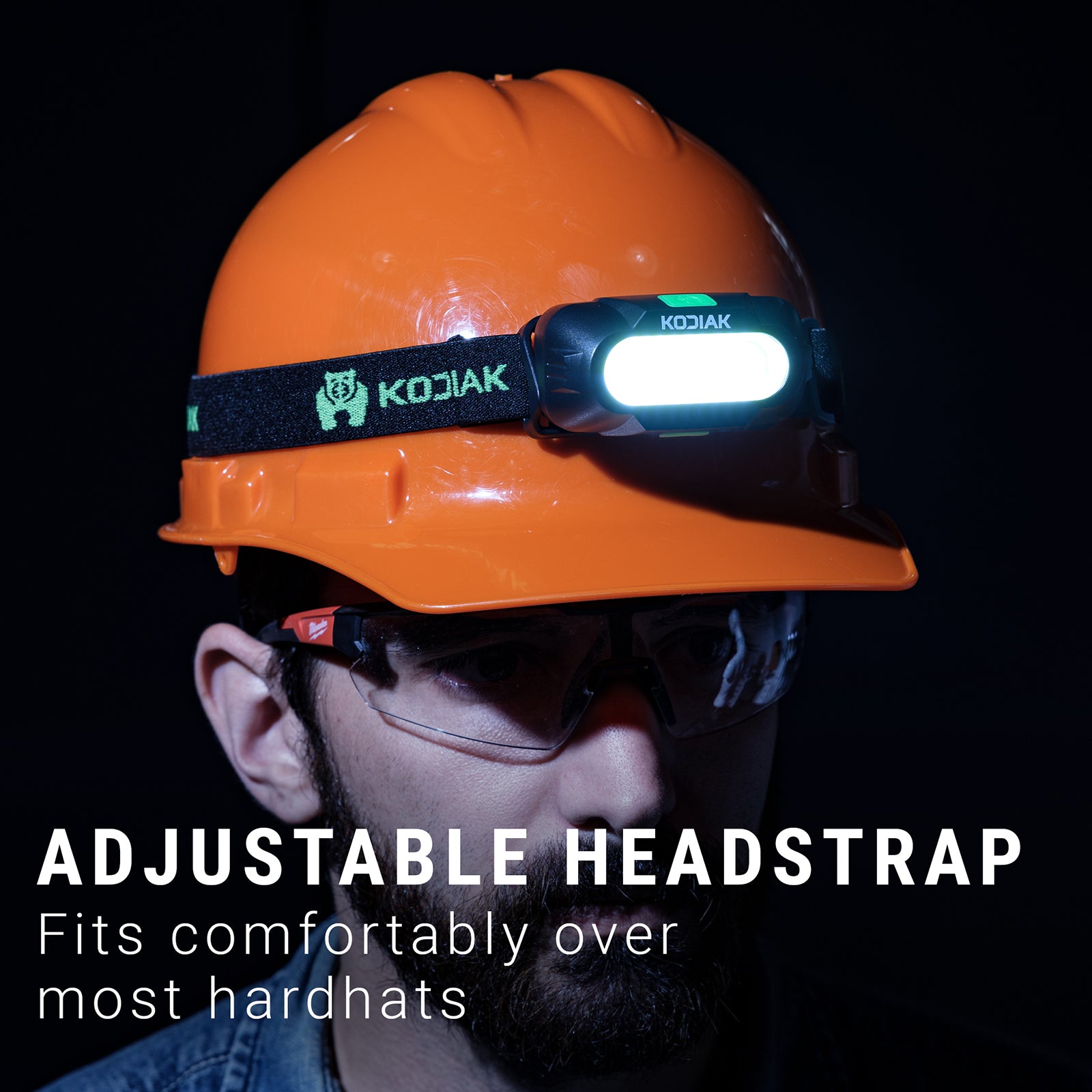 Kodiak® Knight Rechargeable 560 Lumen 5 Mode Headlamp - LitezAll