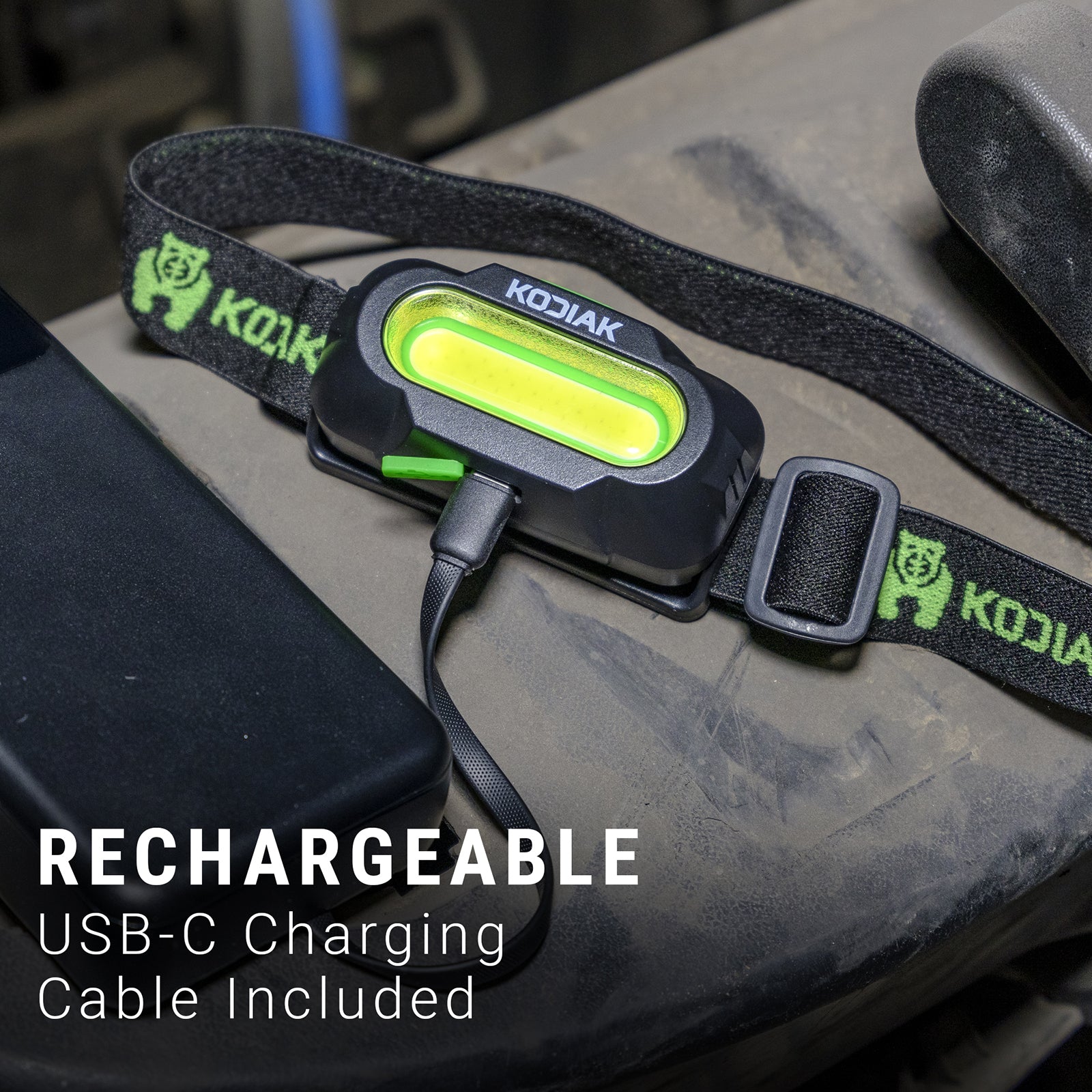 Kodiak® Knight Rechargeable 560 Lumen 5 Mode Headlamp - LitezAll