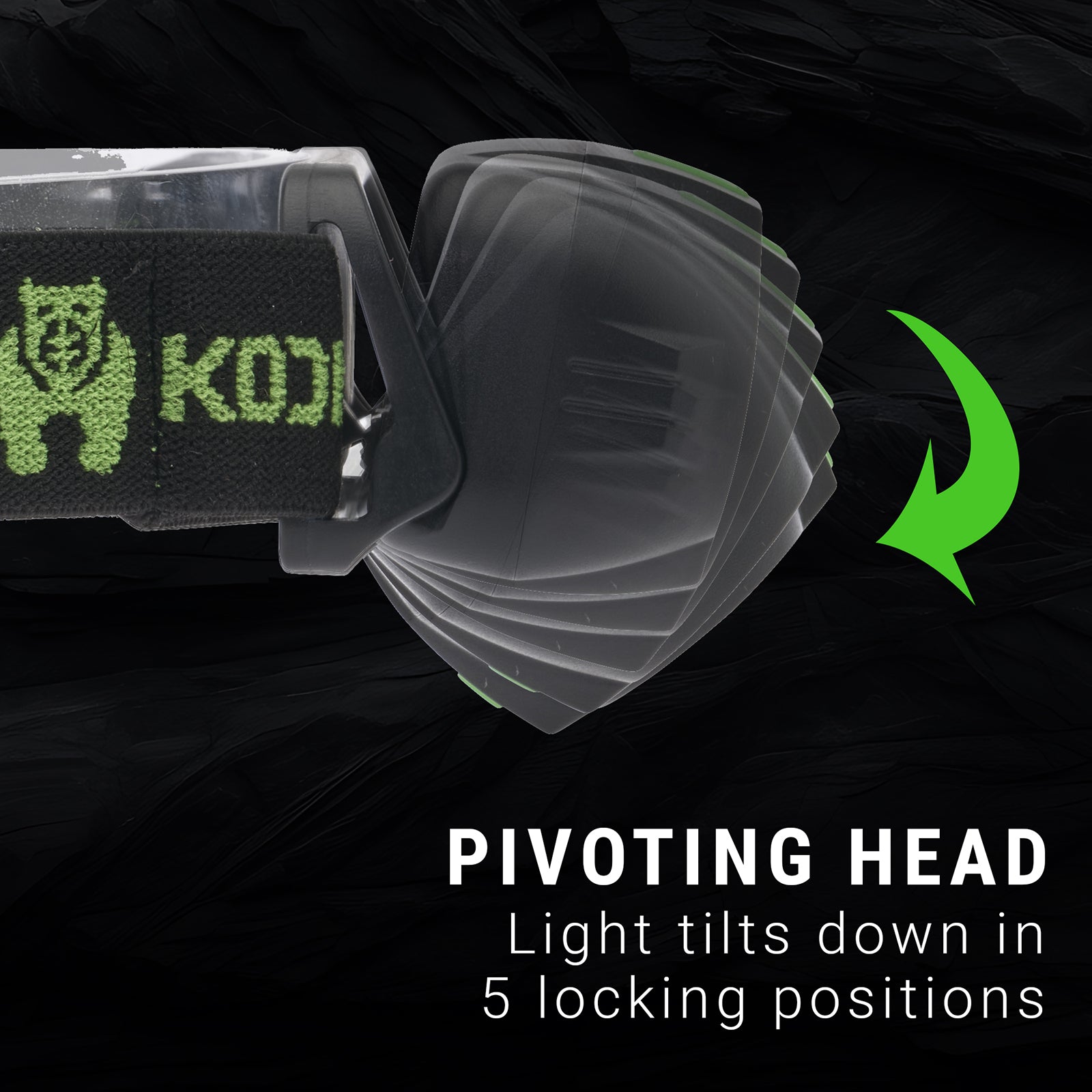 Kodiak® Knight Rechargeable 560 Lumen 5 Mode Headlamp 3 Pack - LitezAll - 6