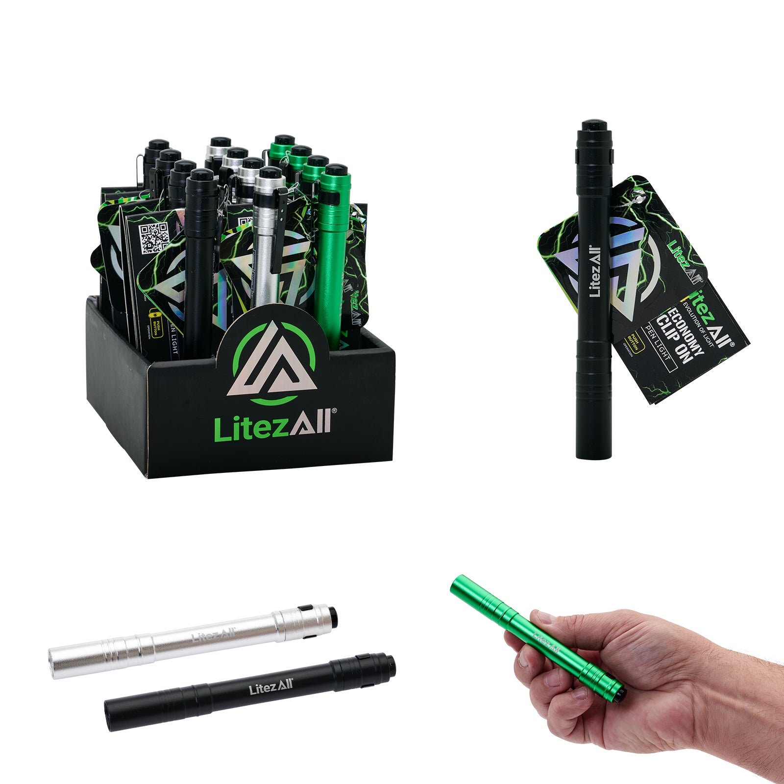 LitezAll® EDC Battery Powered Pen Light - LitezAll - Pen Lights - 1