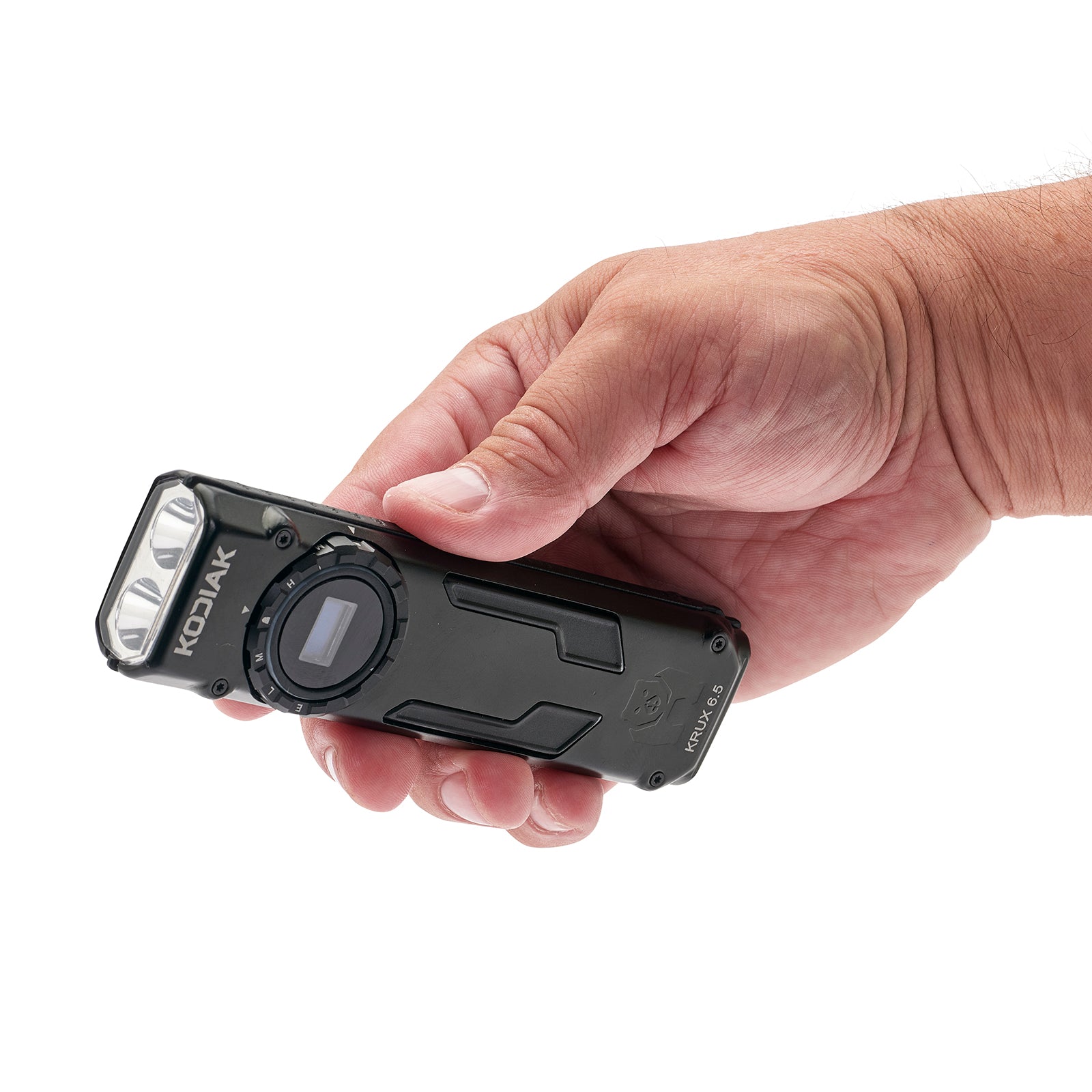 Krux 6.0 6000 Lumen Rechargeable Dial Work Light with OLED Screen - LitezAll - Work Lights - 24